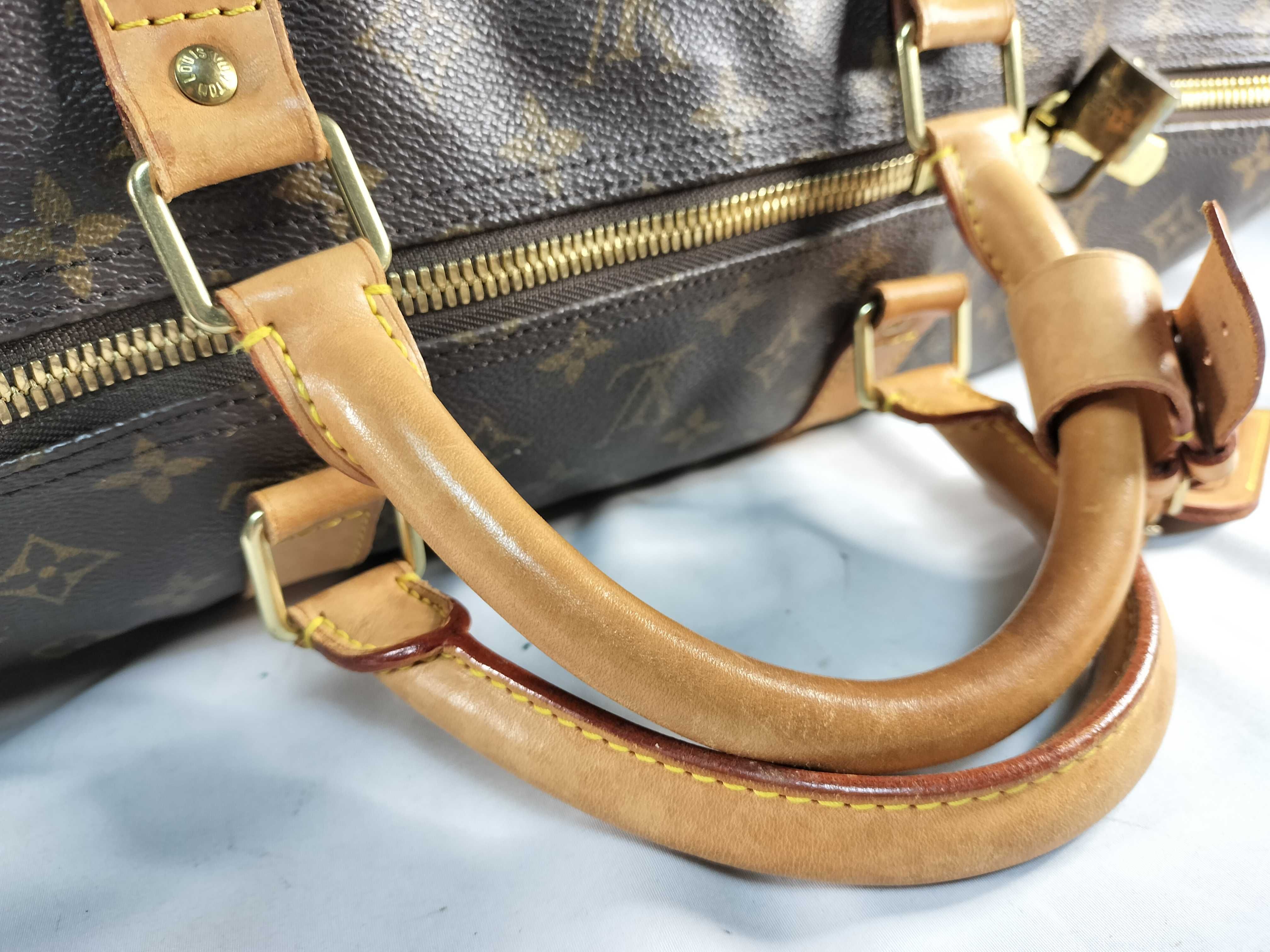 Monogram Keepall 60 M41422 FL0021 Boston Bag — view 3