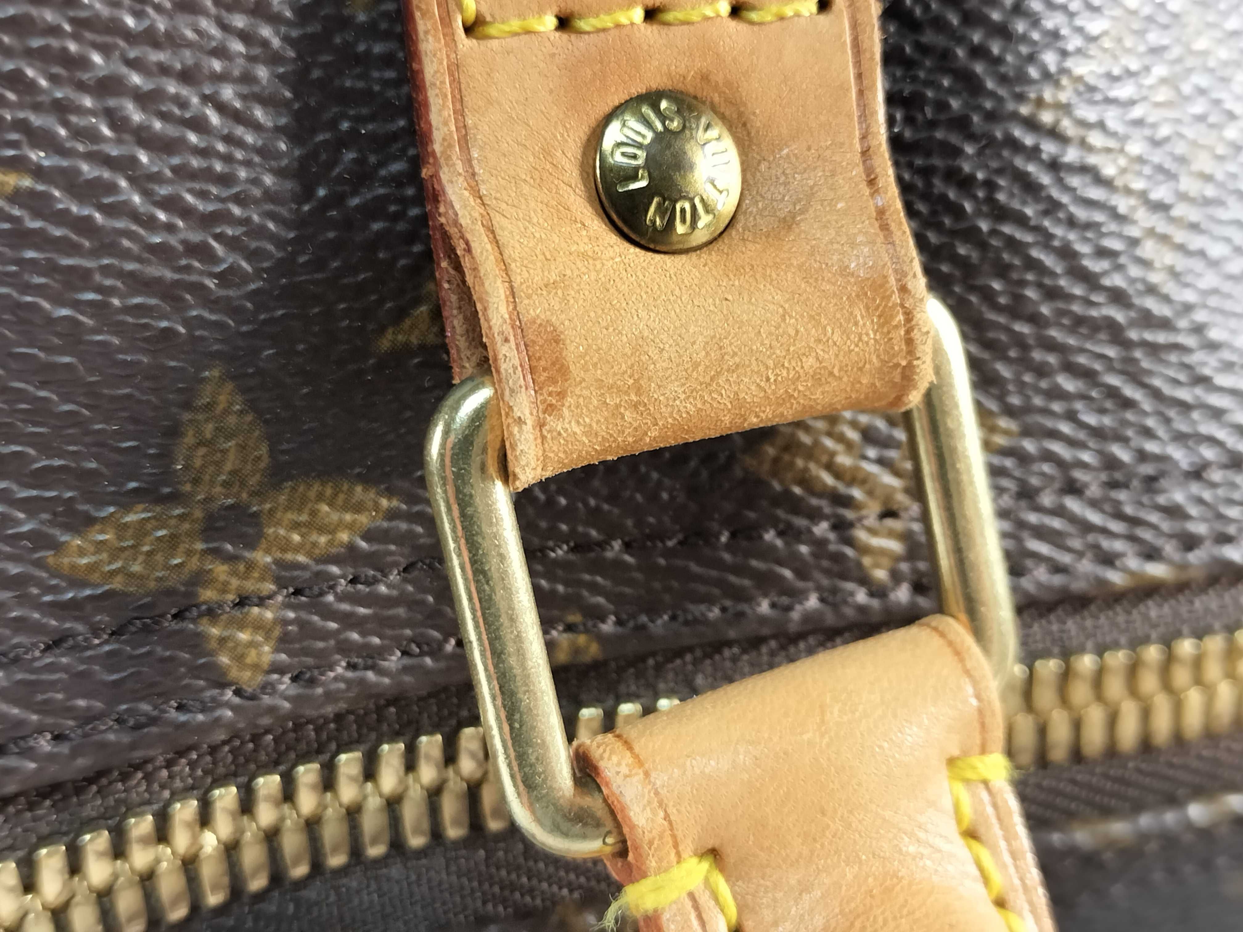 Monogram Keepall 60 M41422 FL0021 Boston Bag — view 5