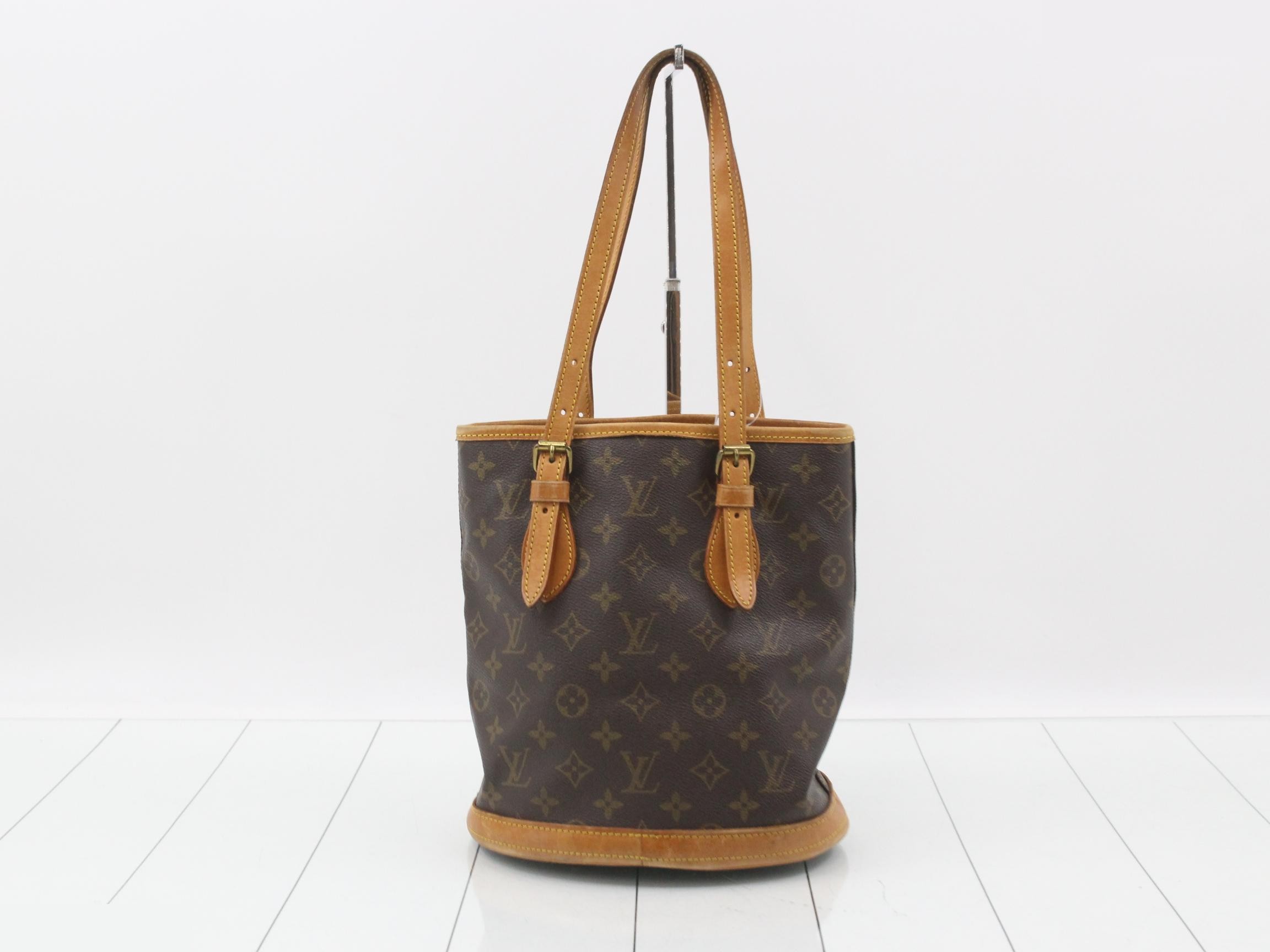 Monogram Shoulder Bag Bucket PM — view 2
