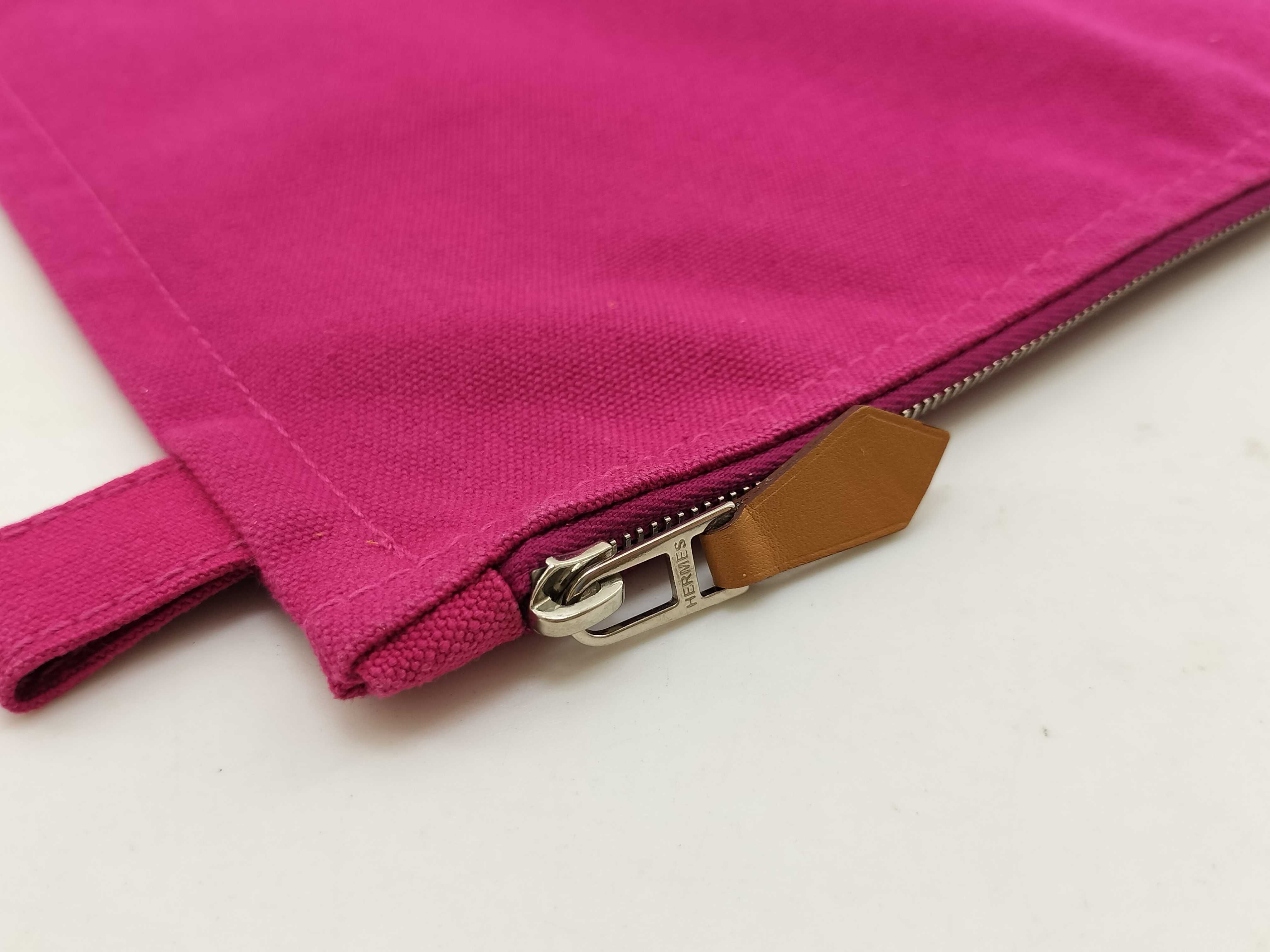 Polapola Pouch MM Hibiscus Canvas Pouch — view 6