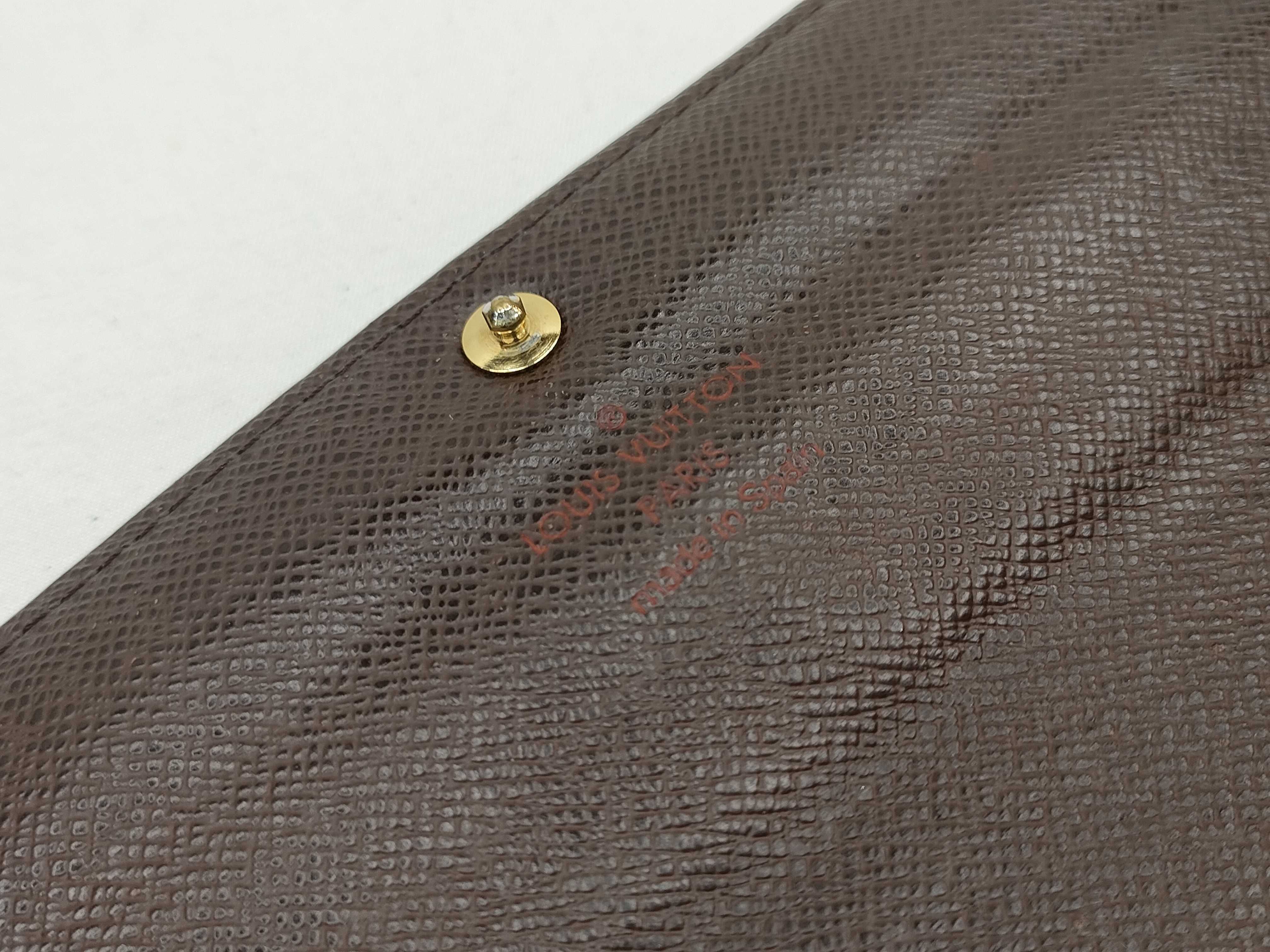 Damier Louis Vuitton Damier Portefeuille Sarah Wallet — view 12
