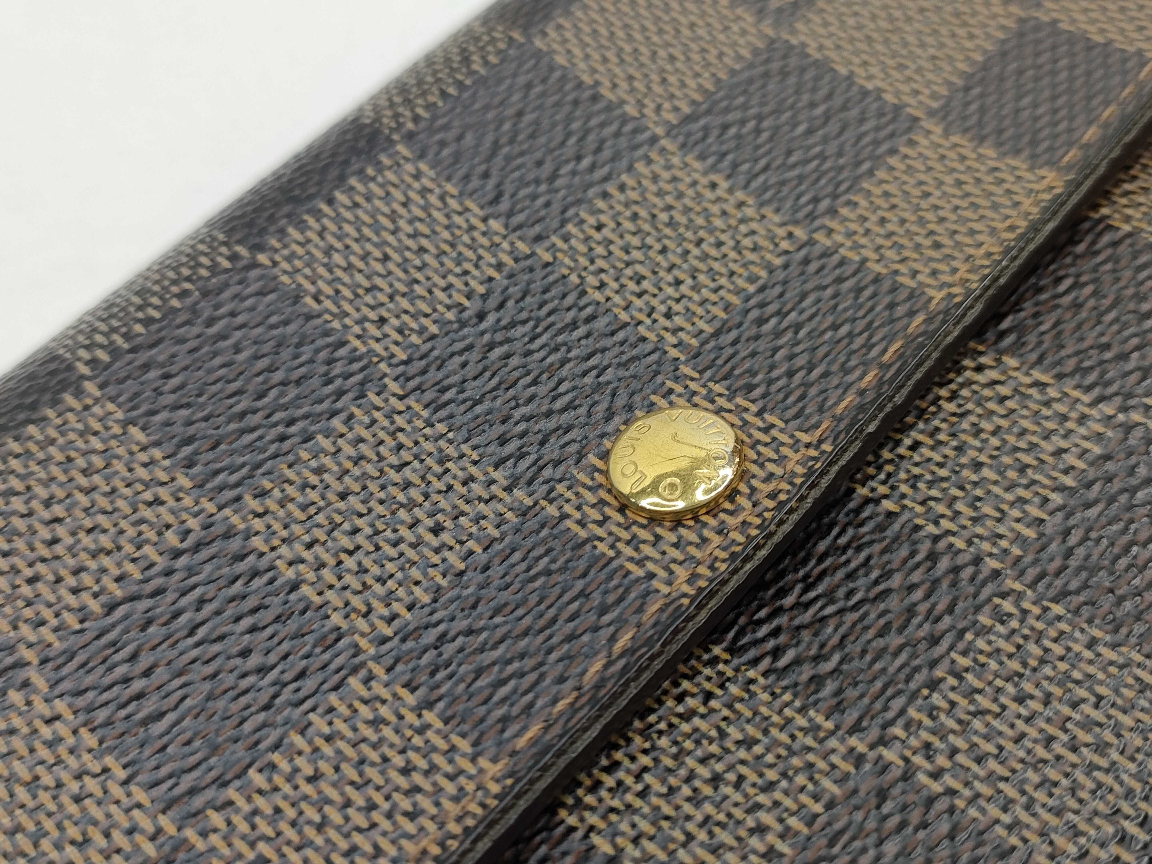 Damier Louis Vuitton Damier Portefeuille Sarah Wallet — view 7