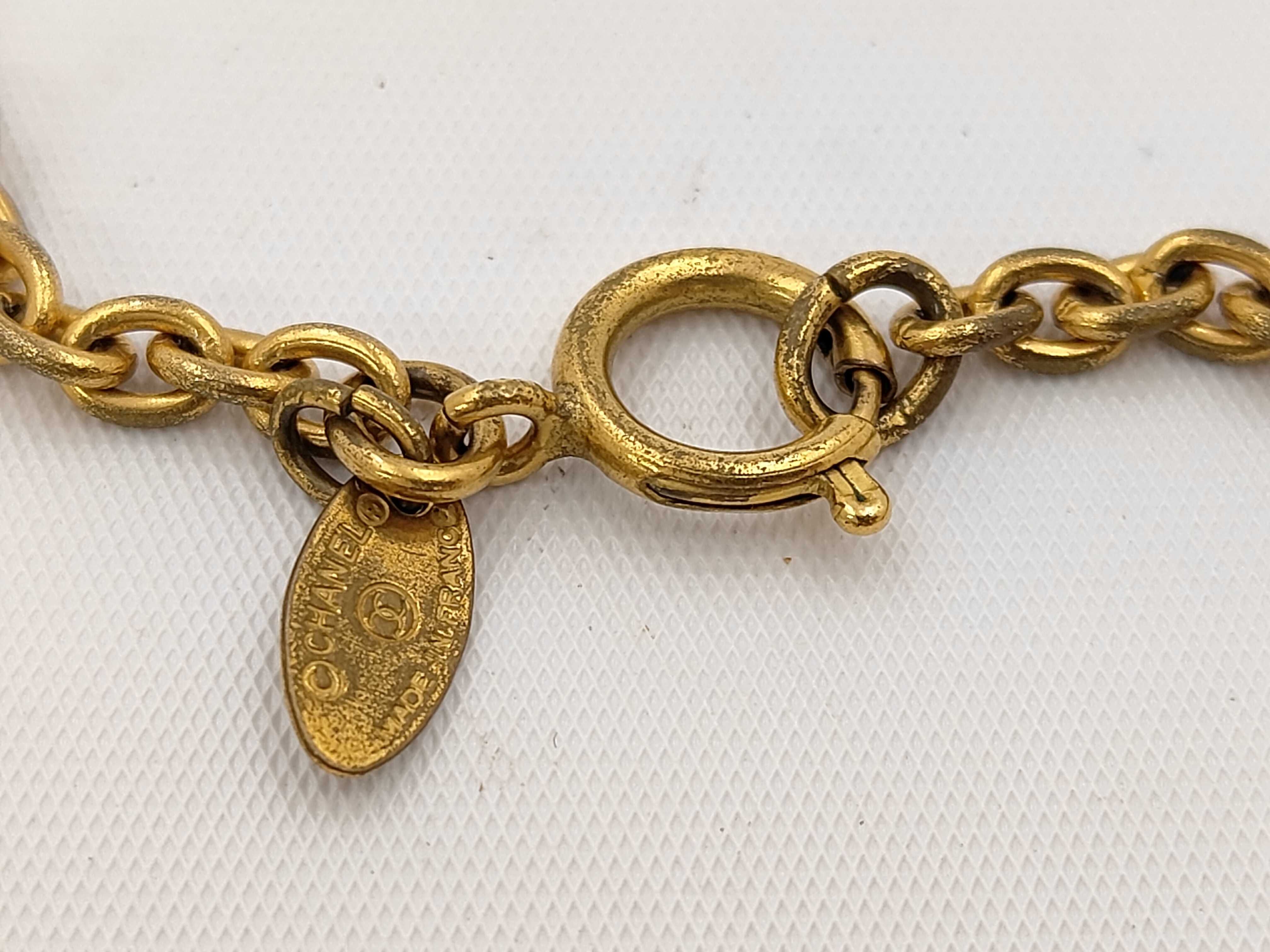 Coco Mark Chain Necklace — view 4
