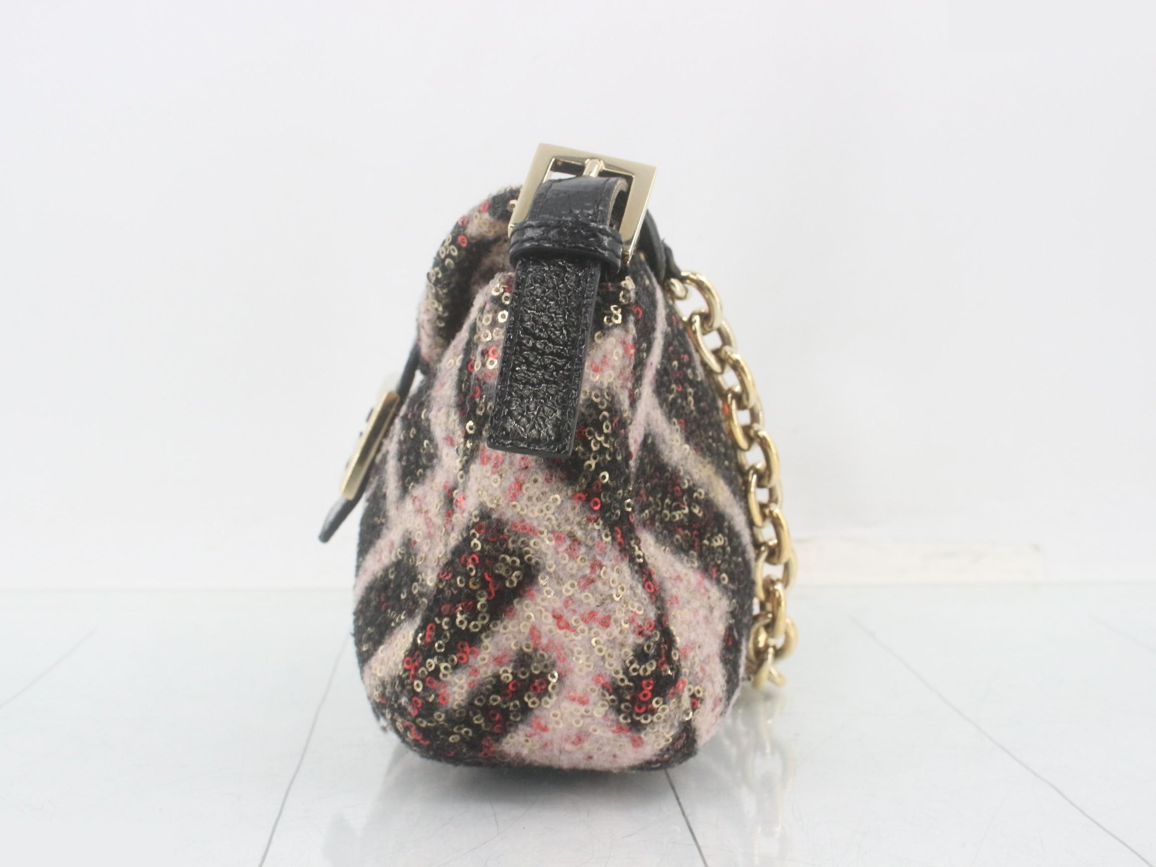 Sequin chain Zucca (bag) - Handbag Mamma Bucket — view 3