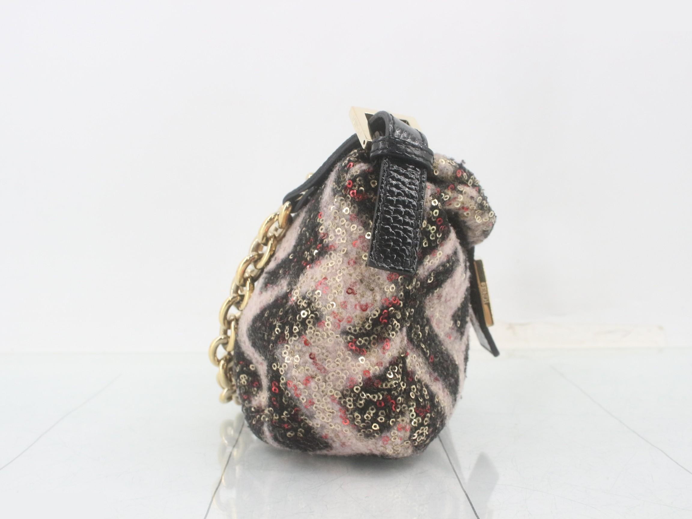 Sequin chain Zucca (bag) - Handbag Mamma Bucket — view 4