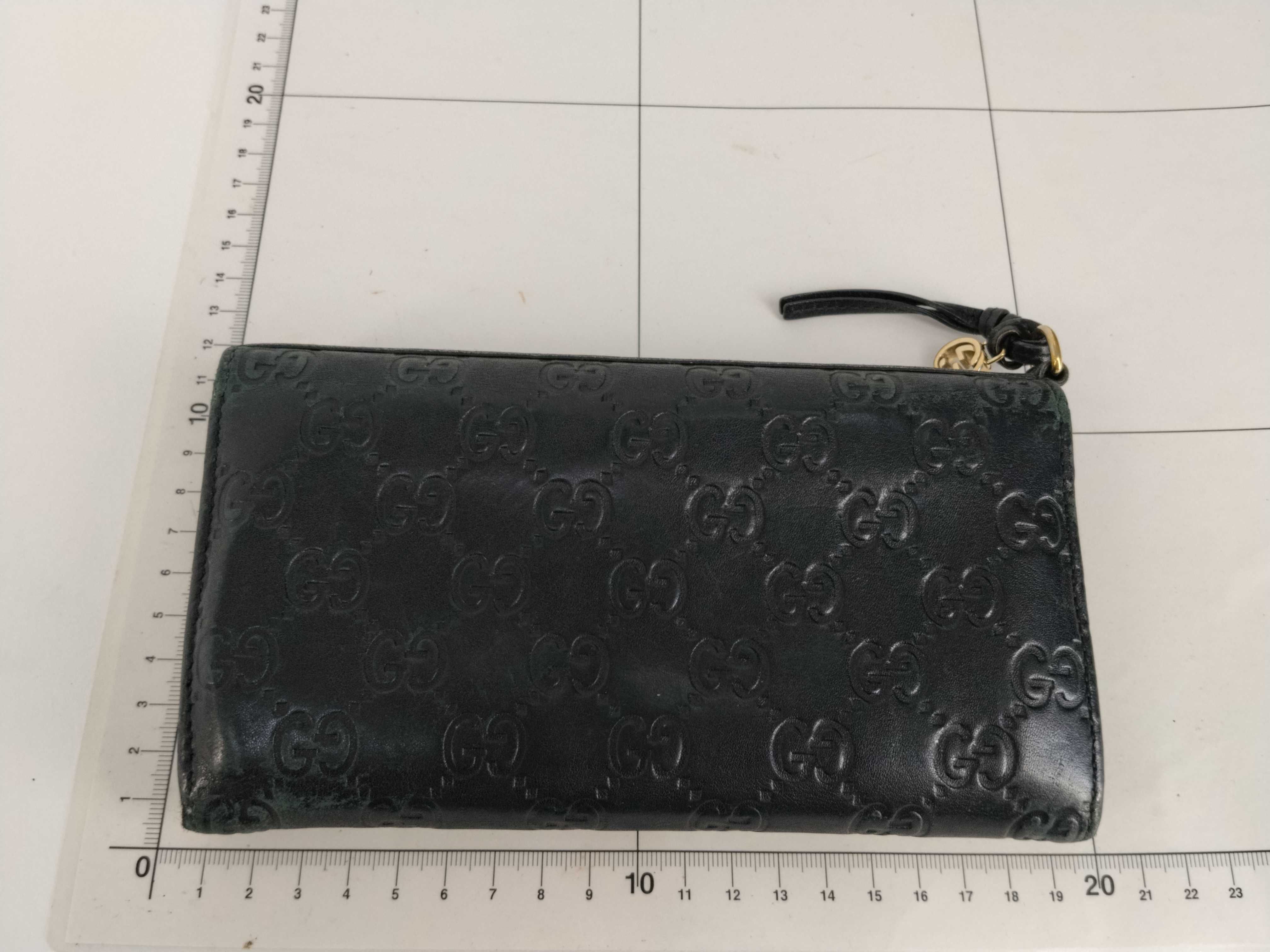 Guccissima Wallet, Guccissima, Micro GG Black Wallet — view 2