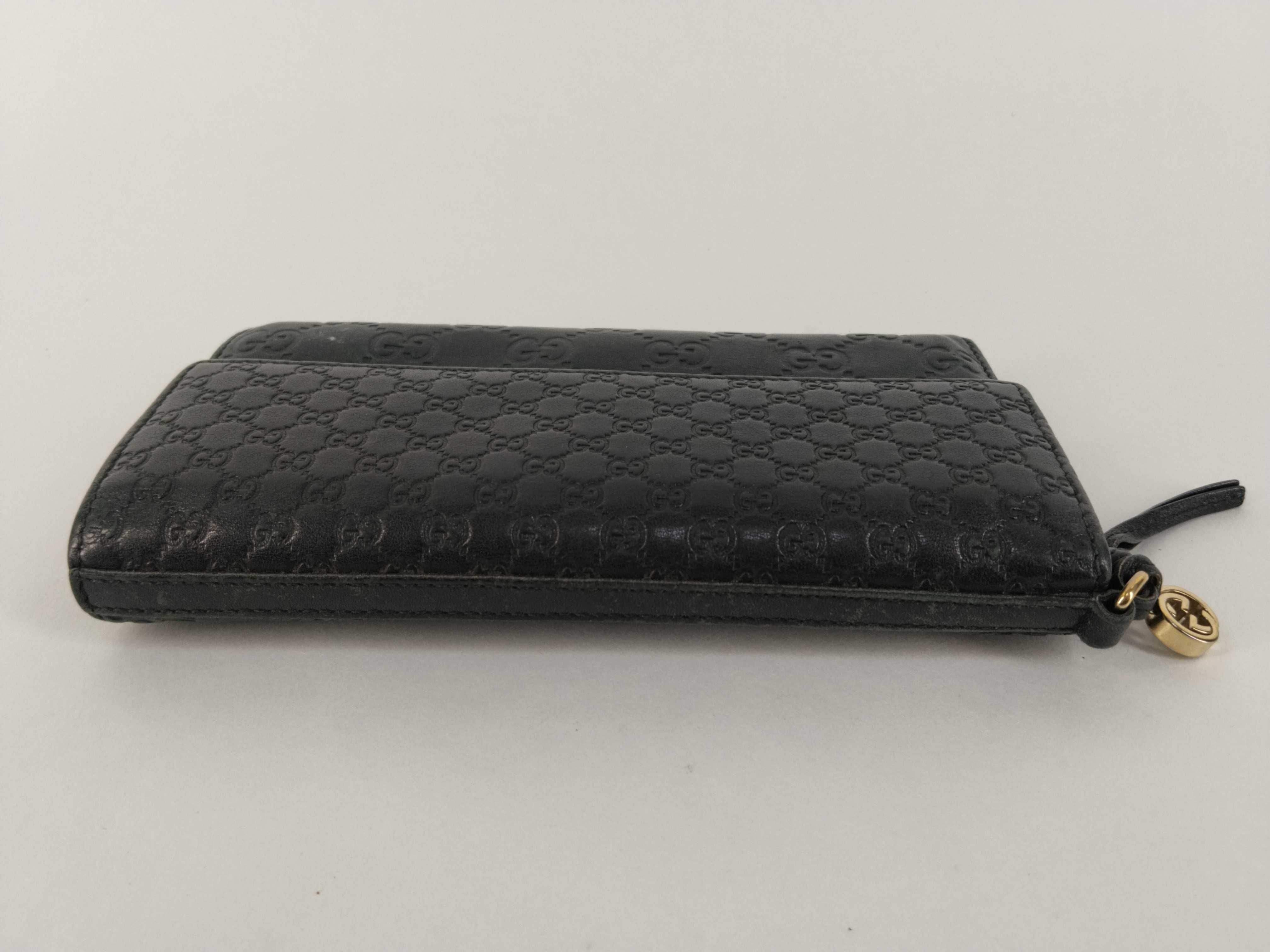 Guccissima Wallet, Guccissima, Micro GG Black Wallet — view 5