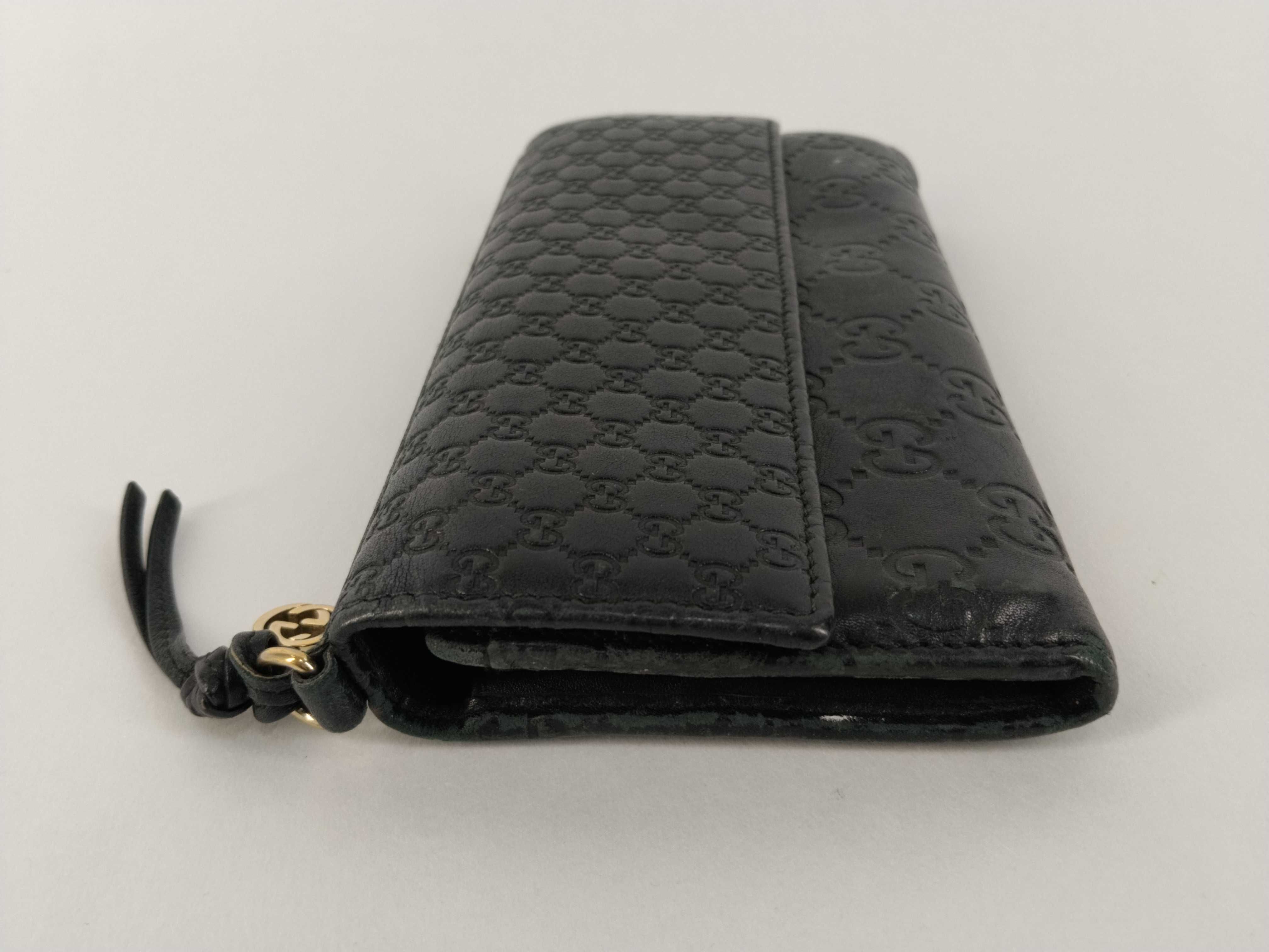 Guccissima Wallet, Guccissima, Micro GG Black Wallet — view 6