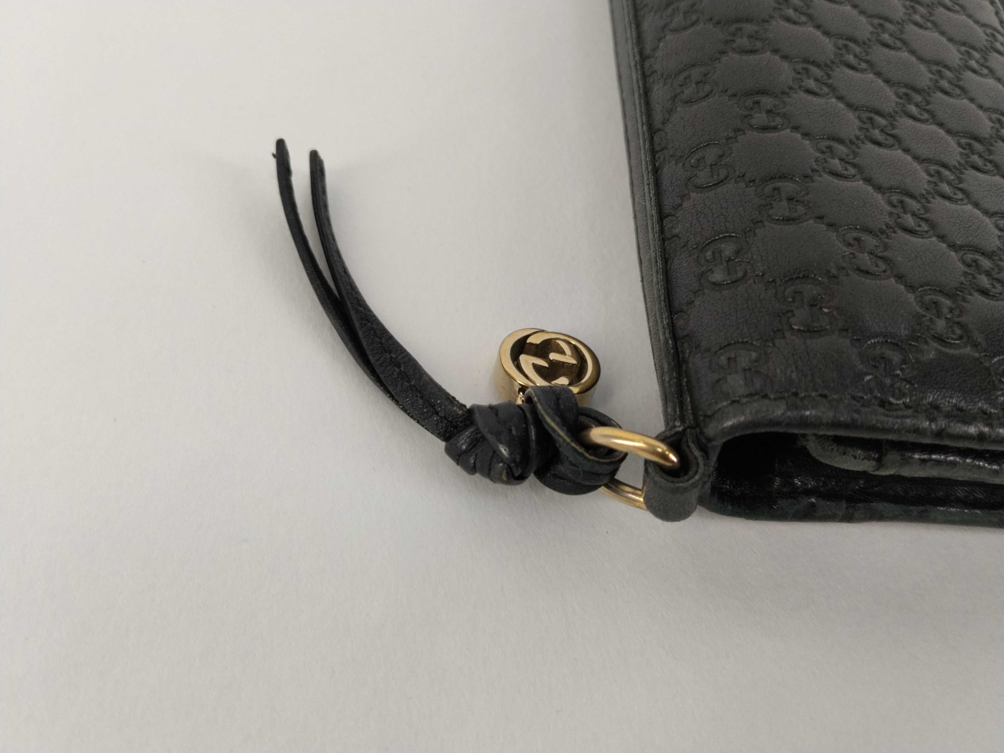 Guccissima Wallet, Guccissima, Micro GG Black Wallet — view 7