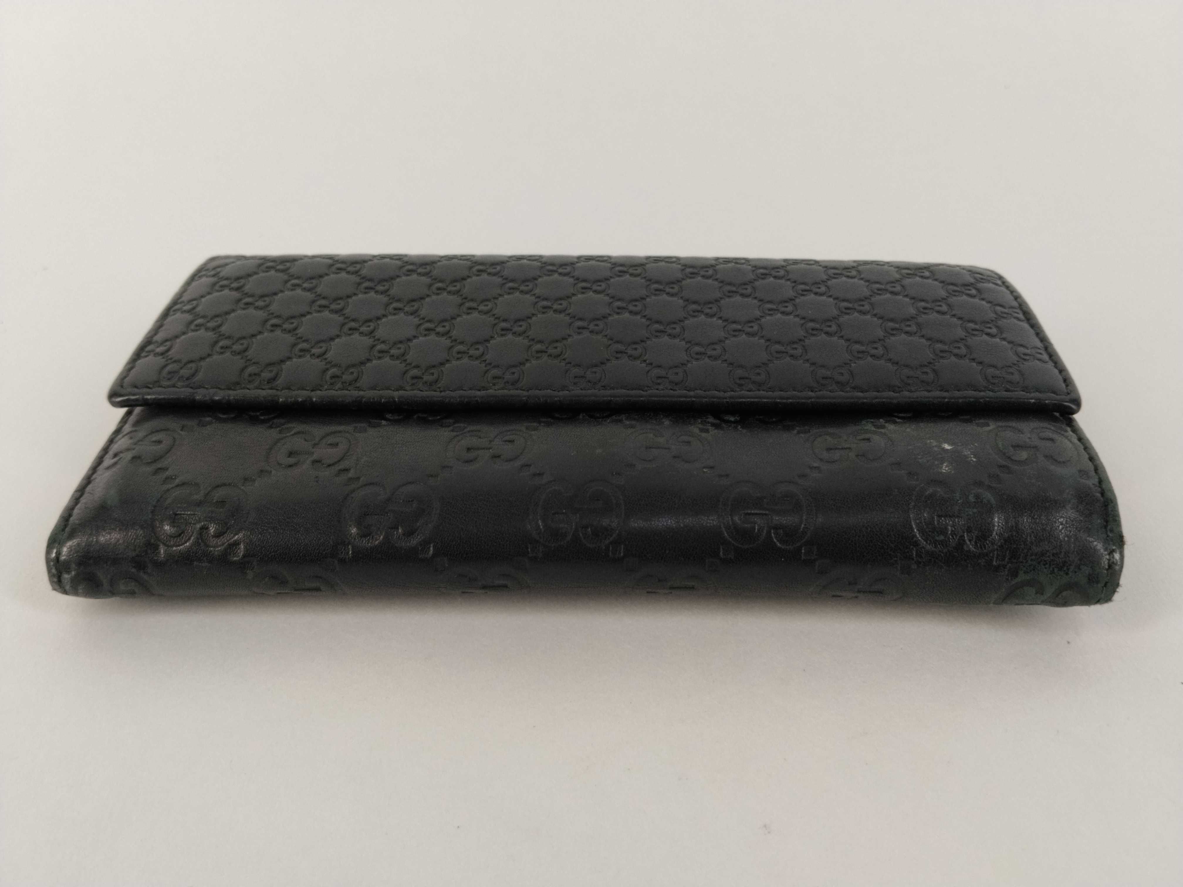 Guccissima Wallet, Guccissima, Micro GG Black Wallet — view 8