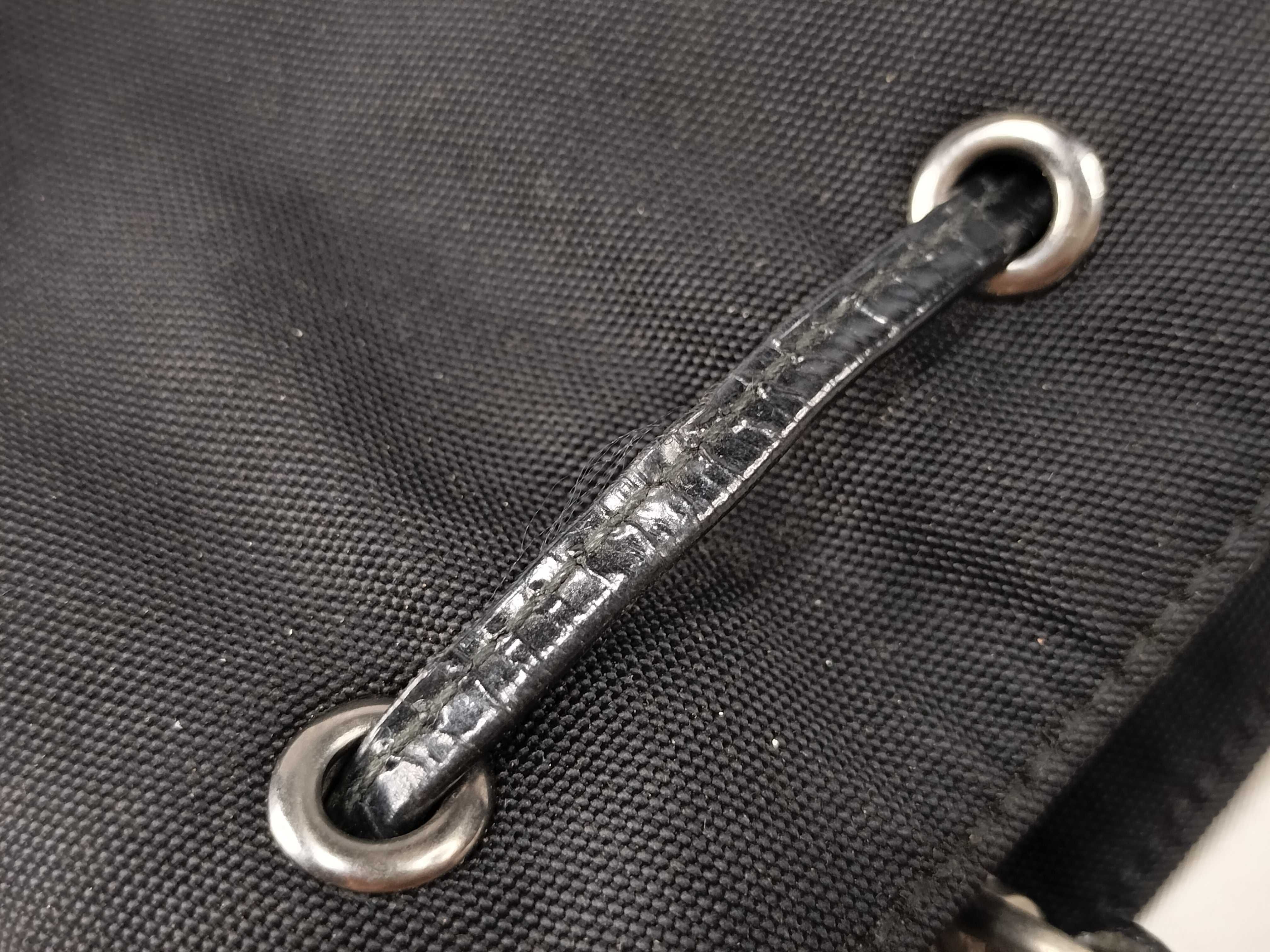 Shoulder Bag, Drawstring, Black — view 14