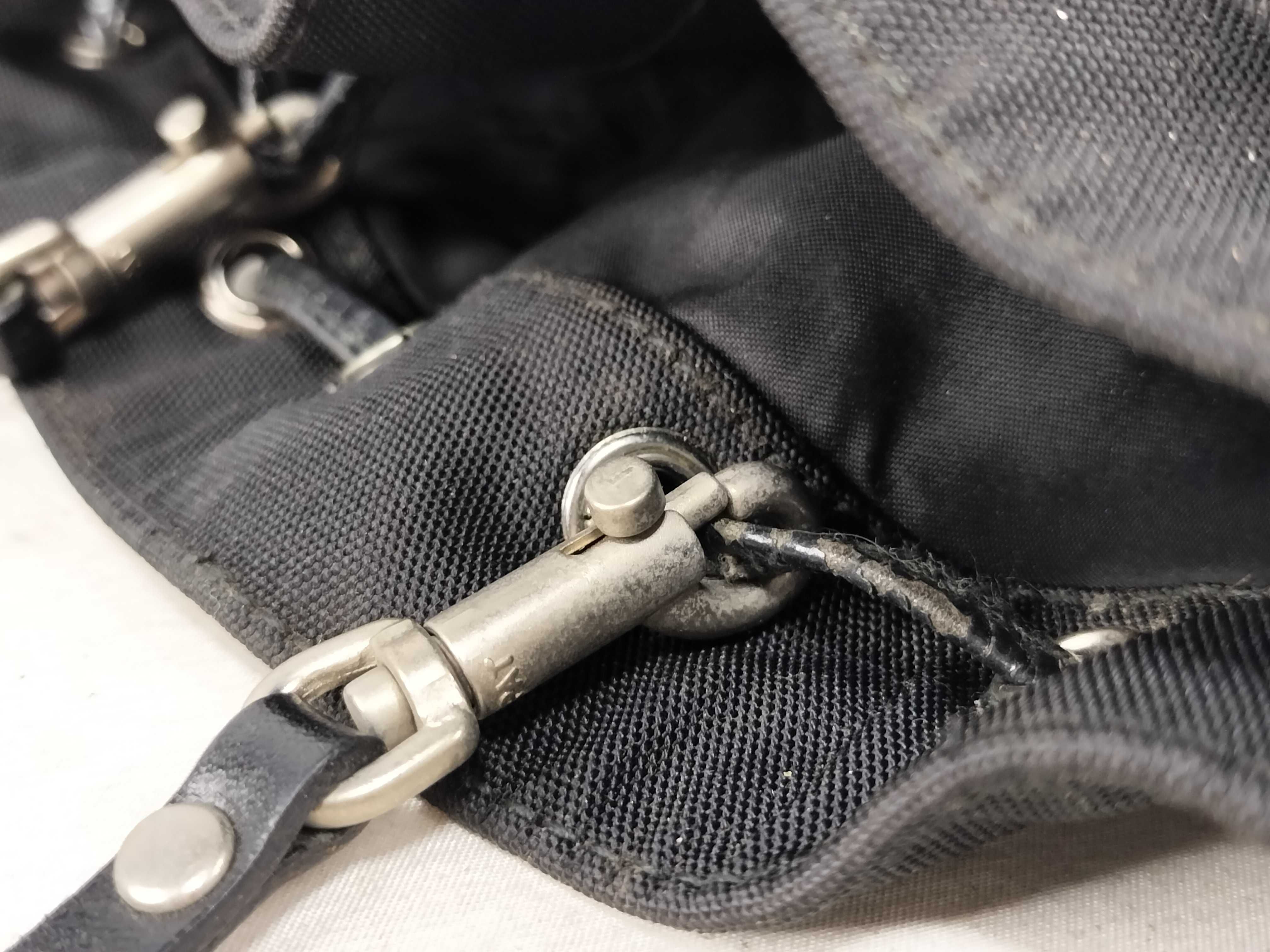 Shoulder Bag, Drawstring, Black — view 5