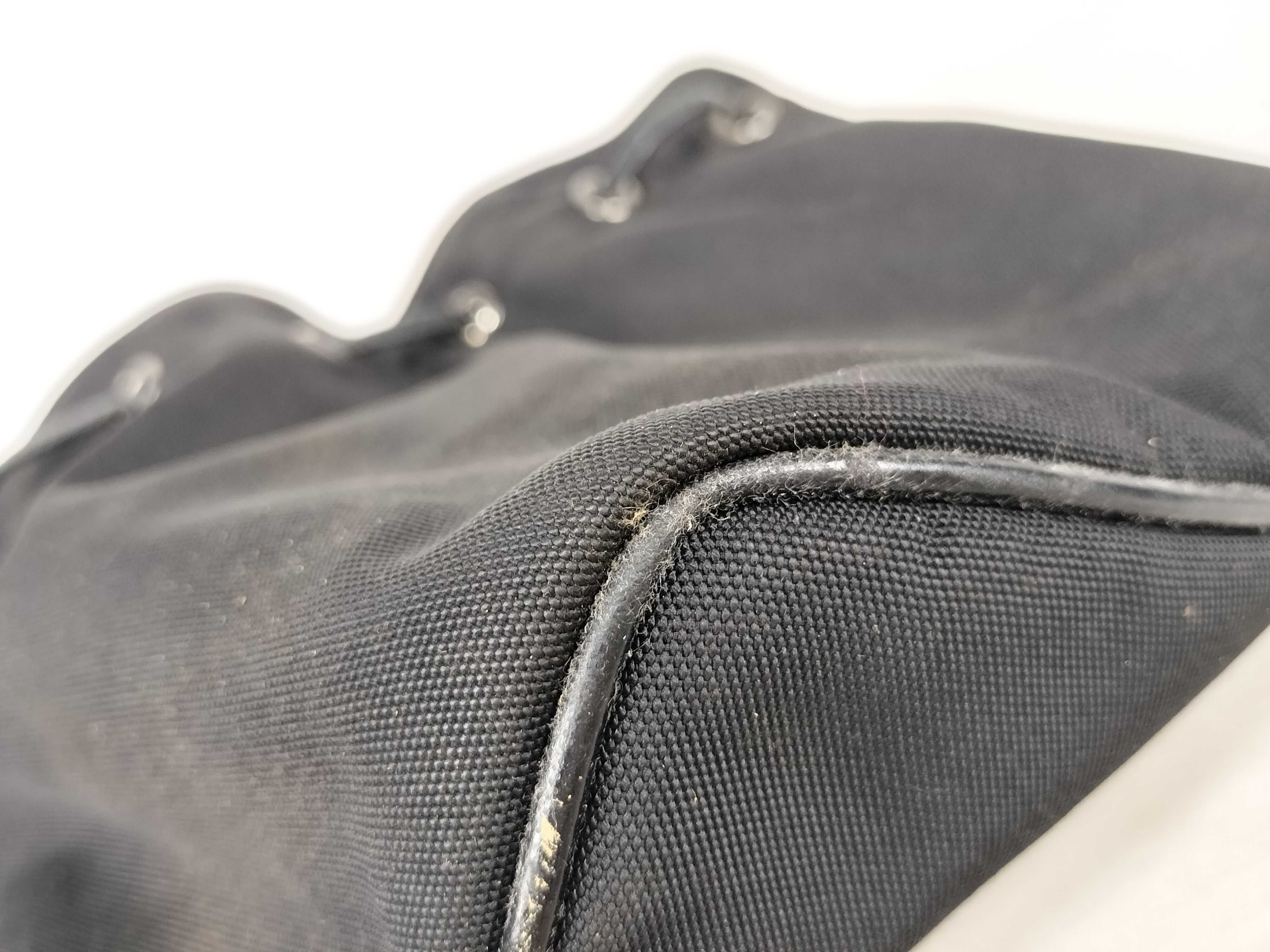 Shoulder Bag, Drawstring, Black — view 6