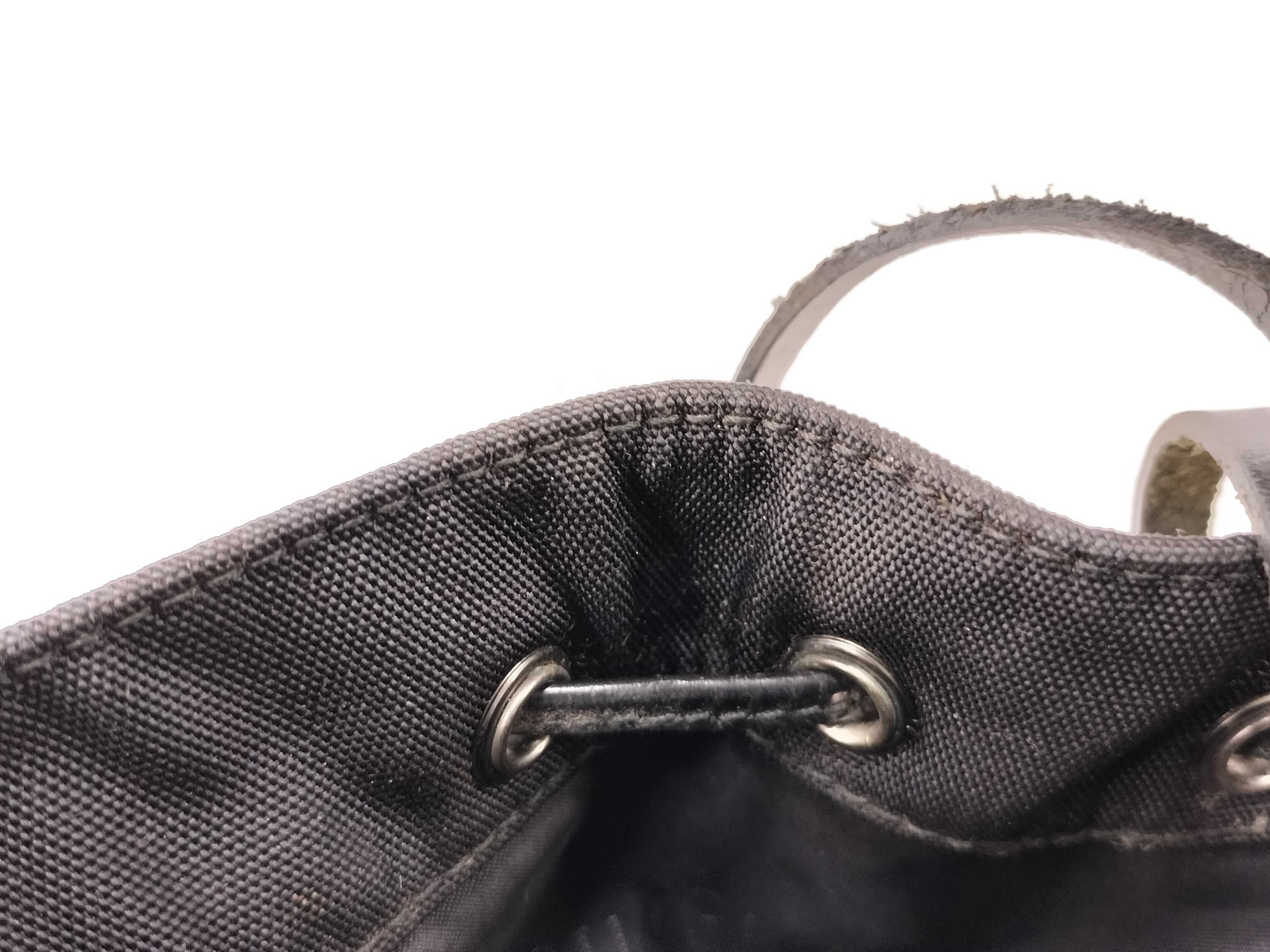 Shoulder Bag, Drawstring, Black — view 8