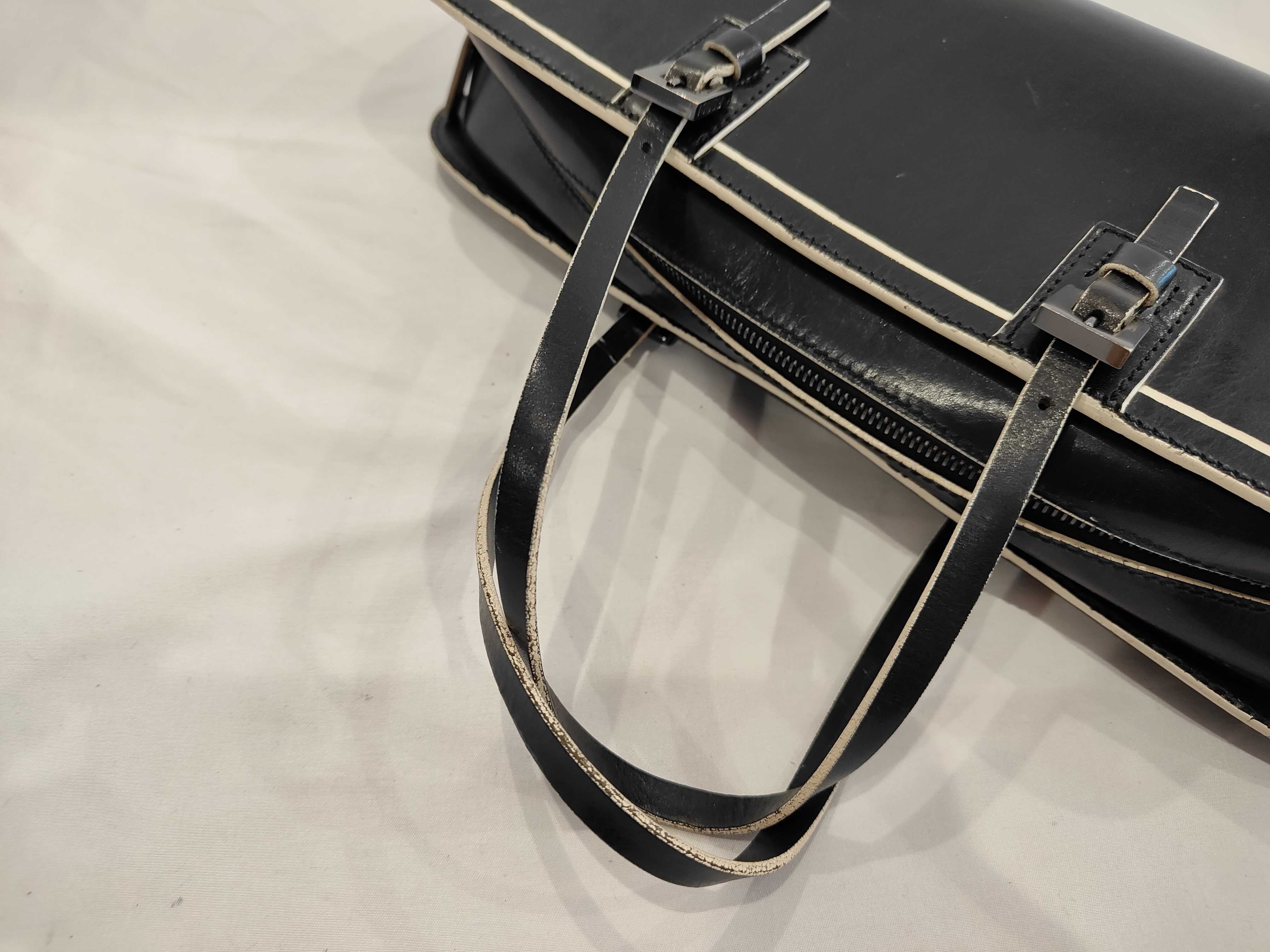 Box Calf Handbag Mini Boston Tote Bag — view 7