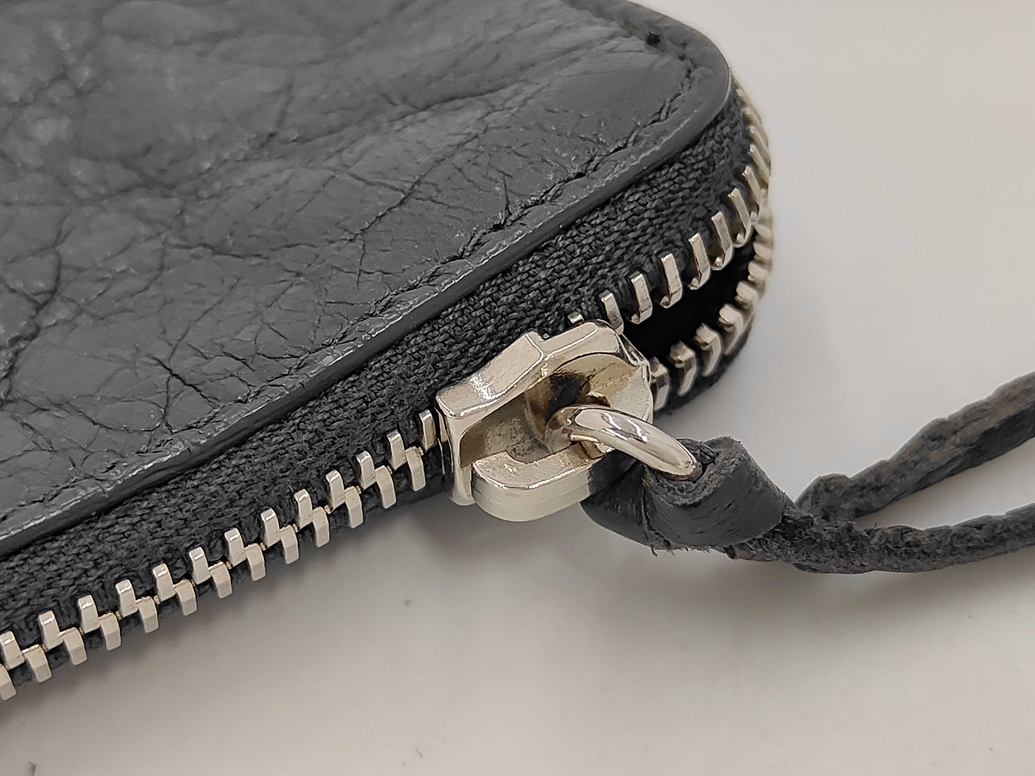 Classic Moto Clutch Bag Black Silver Hardware (Second Bag) — view 4