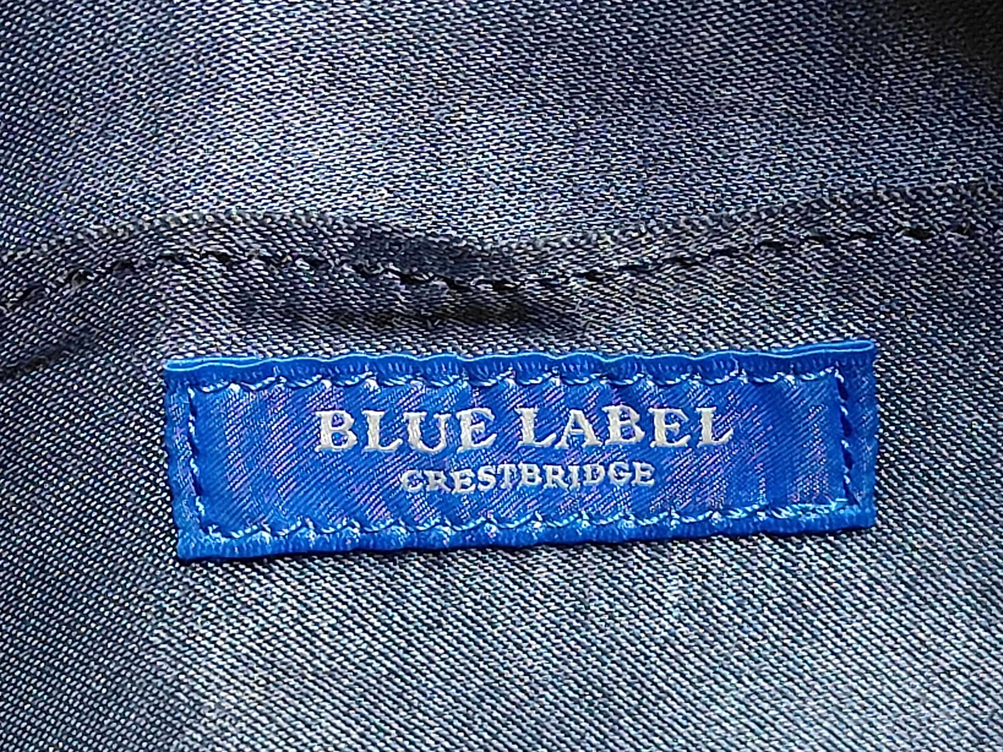 Crestbridge Blue Label Denim Nova Check 2-Way Shoulder Bag with Strap (Handbag) — view 11