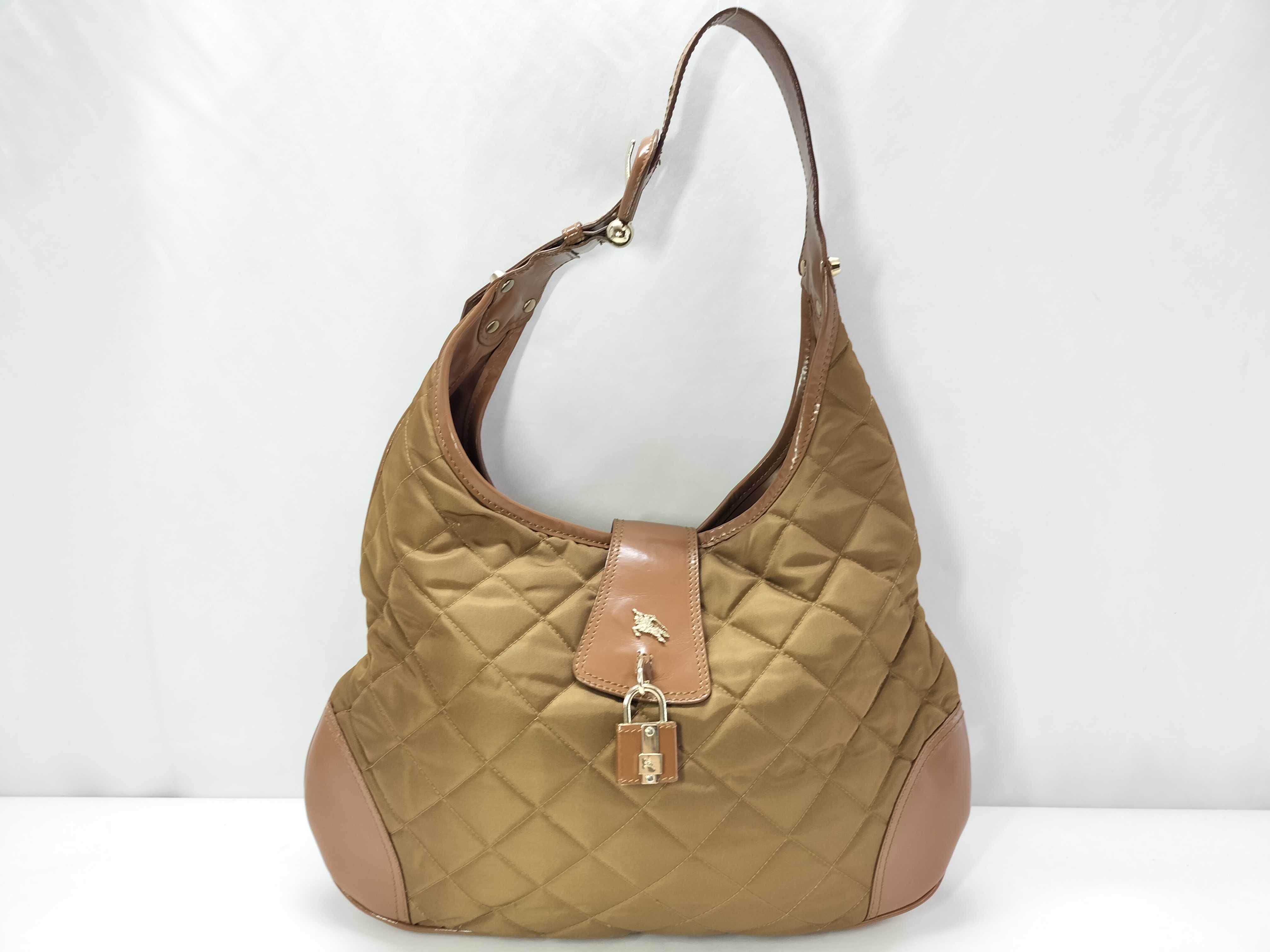 quilted one-shoulder bag