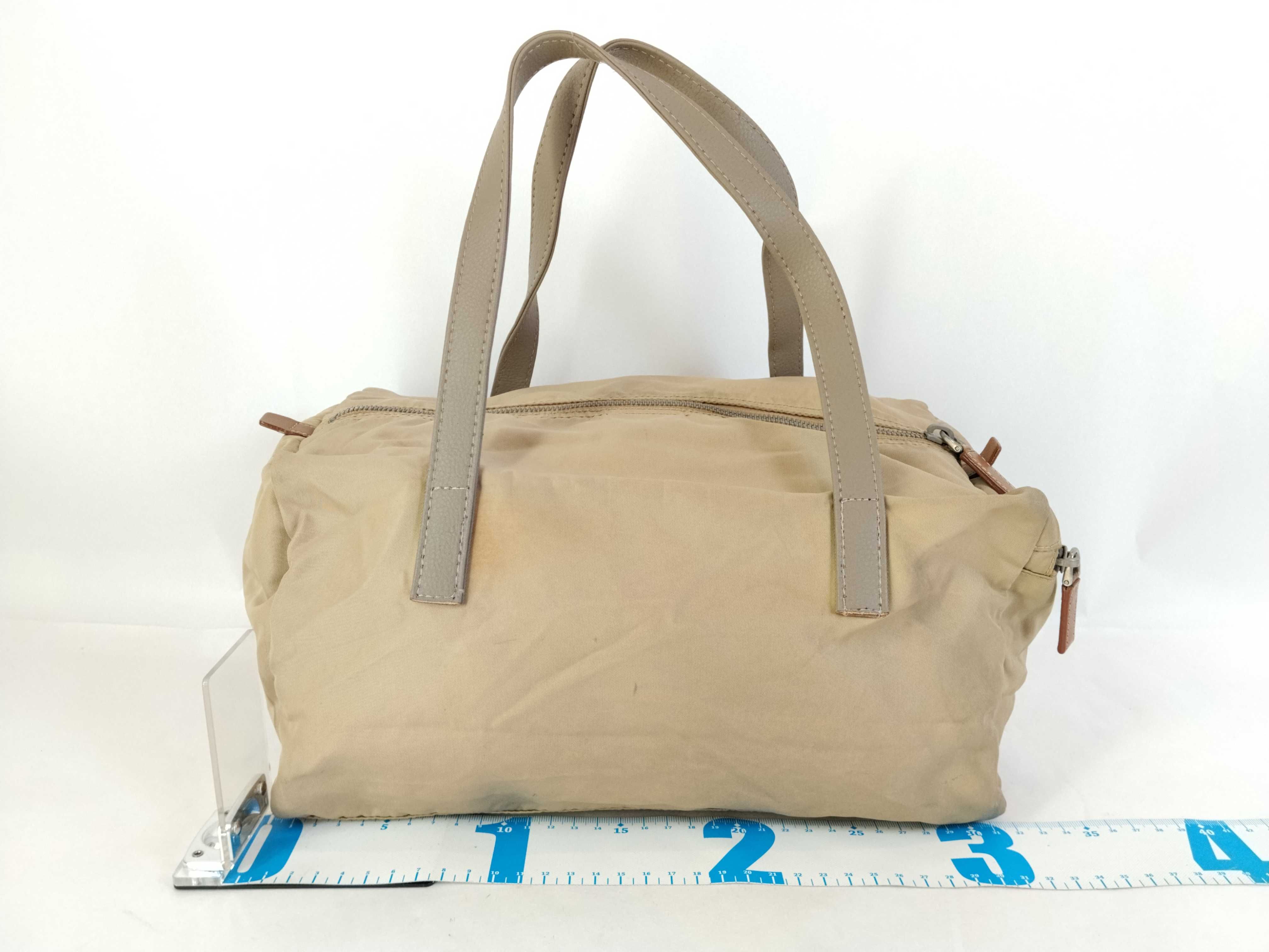 Nylon Bag Beige Handbag — view 2