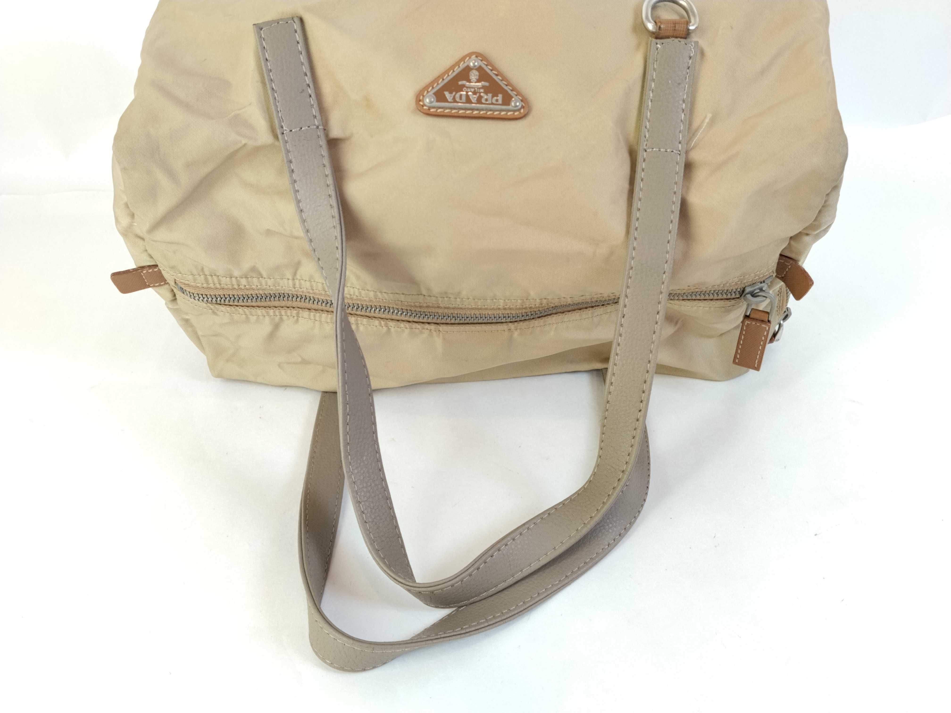 Nylon Bag Beige Handbag — view 3
