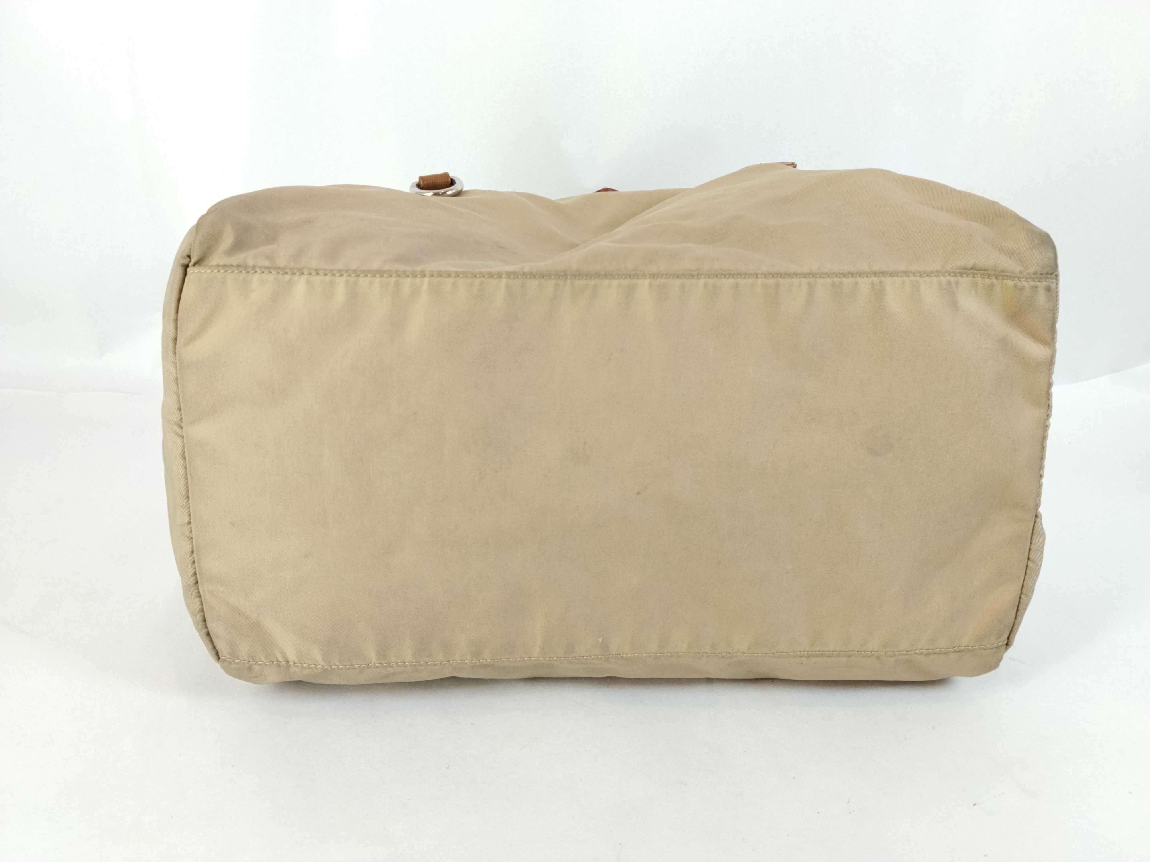 Nylon Bag Beige Handbag — view 7