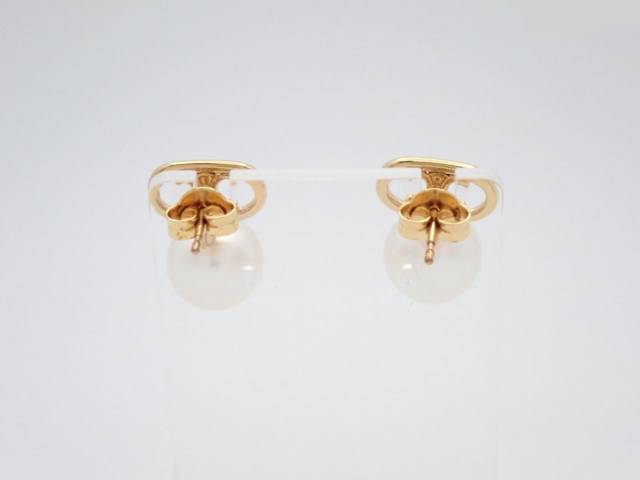 Triomphe Pearl Earrings — view 2