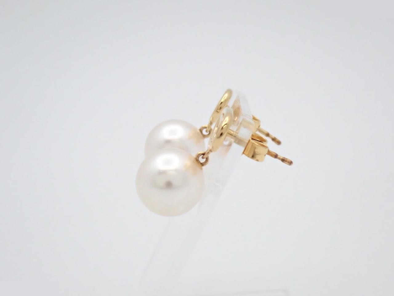 Triomphe Pearl Earrings — view 3