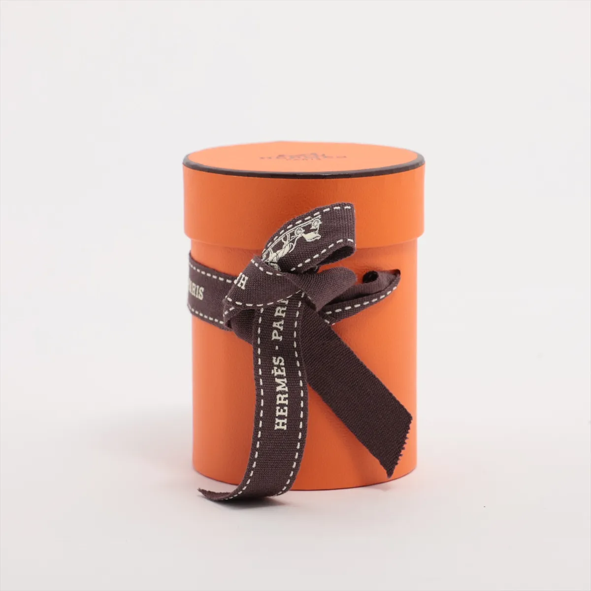 Twilly Cliquetis Scarf Silk Orange Thread — view 5