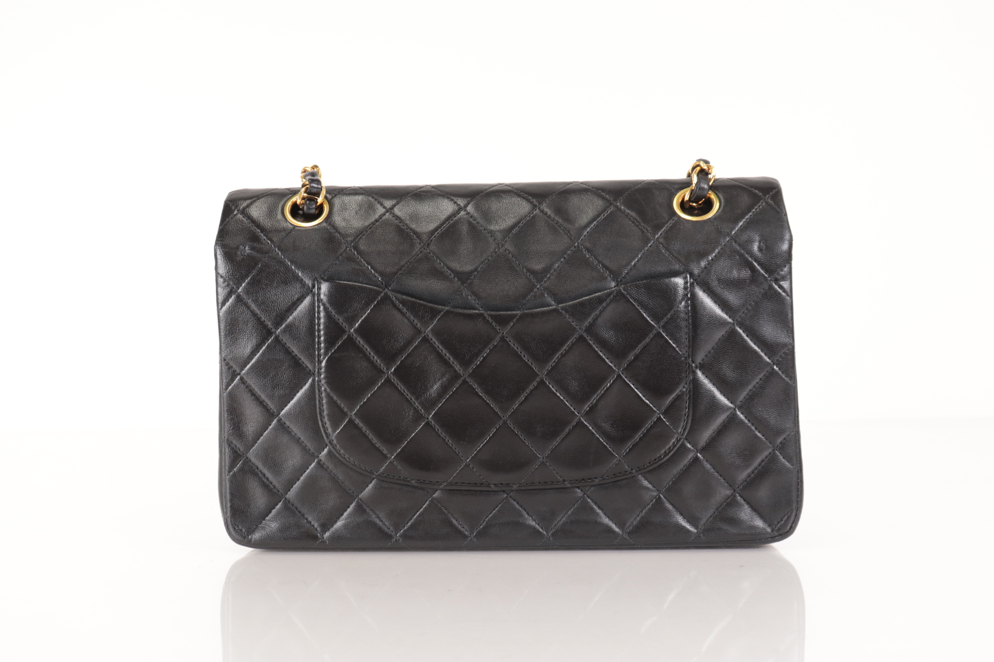 W-Flap 25 Lambskin Chain Shoulder Bag (Serial Number 2) — view 2