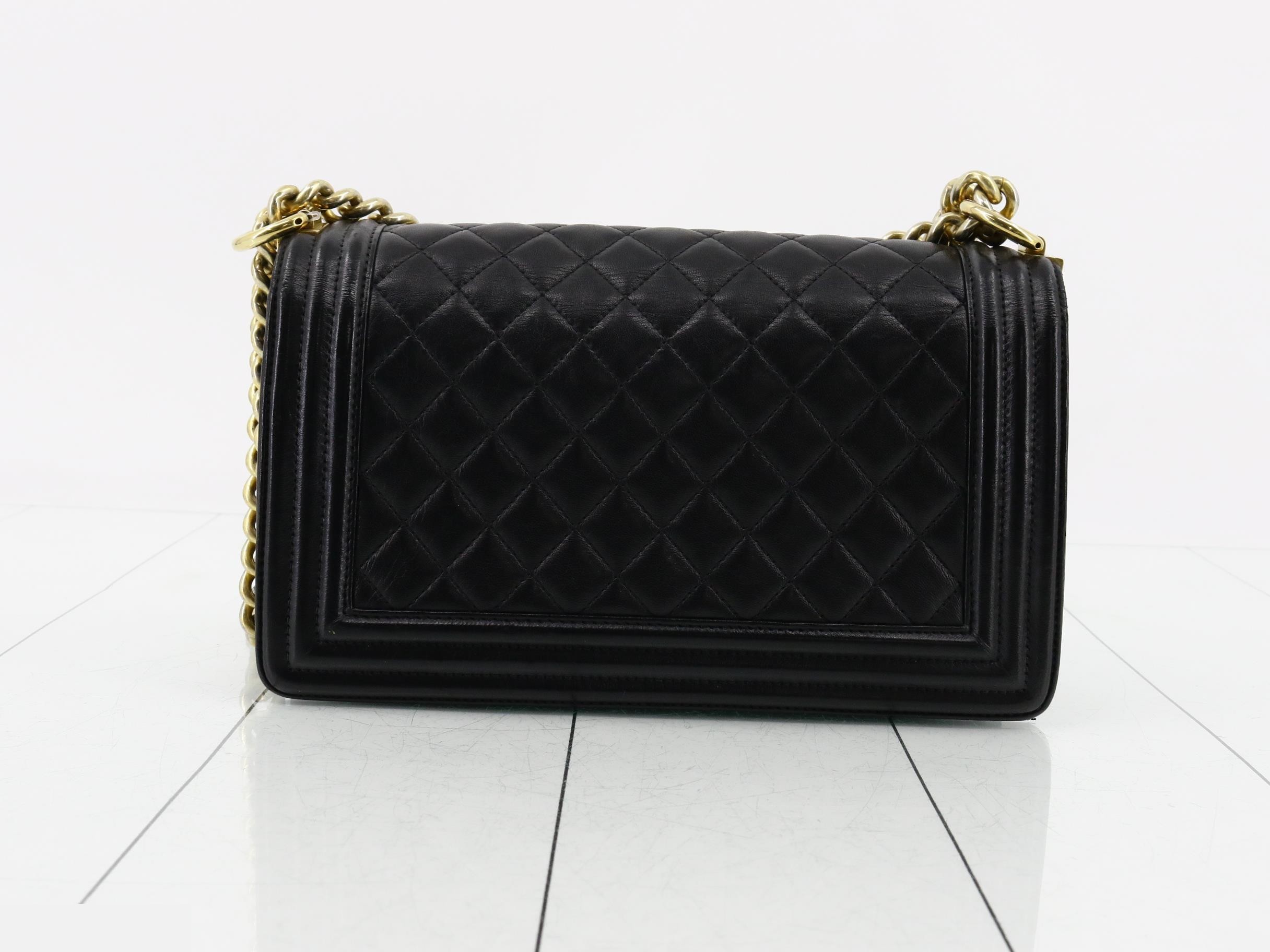 BOY CHANEL Lambskin Shoulder Bag — view 2