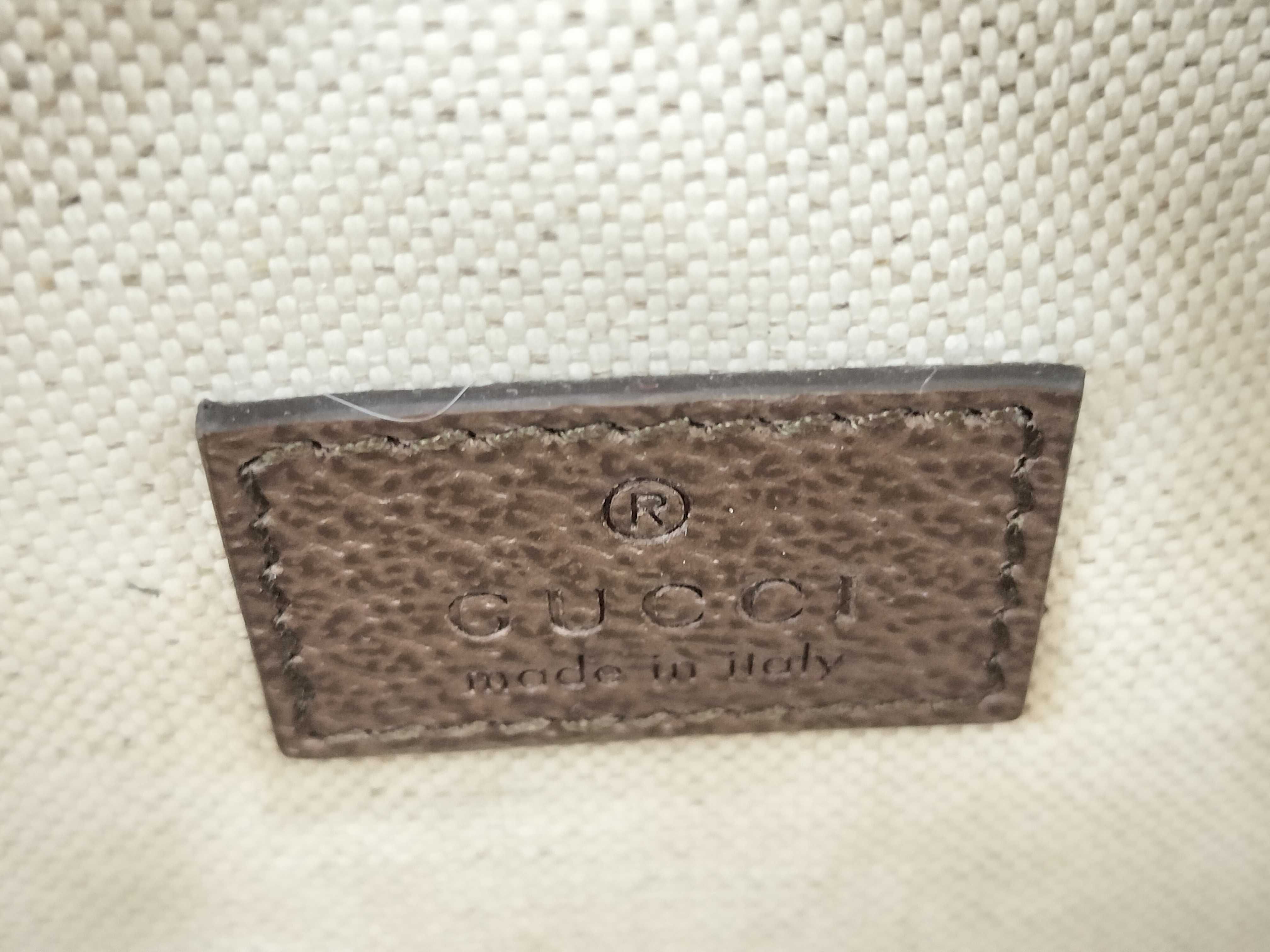 GG Jumbo GG Canvas x Leather Shoulder Bag, Beige, 696075 (Shoulder Bag) — view 12