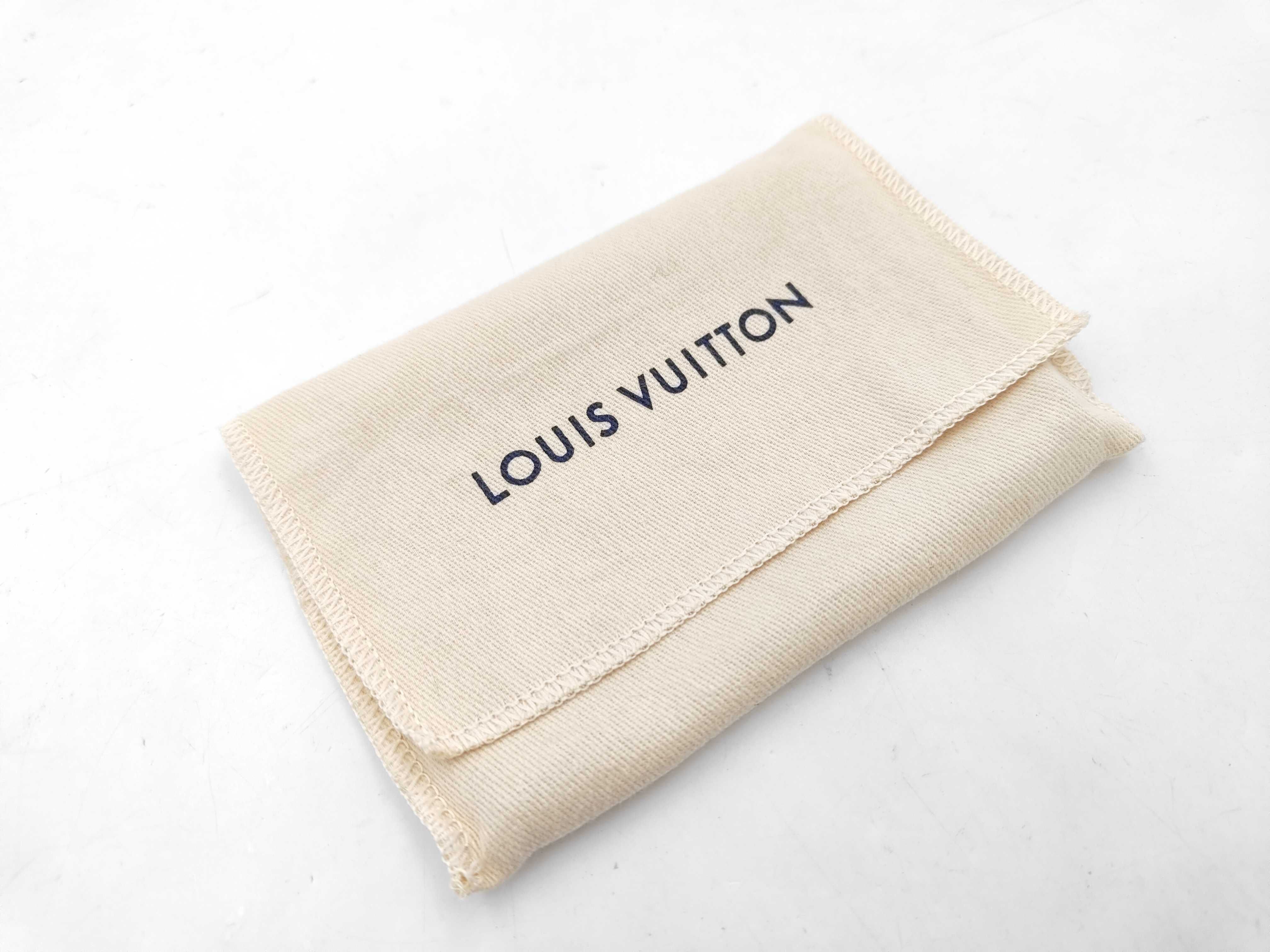 Navy Monogram Wallet — view 8