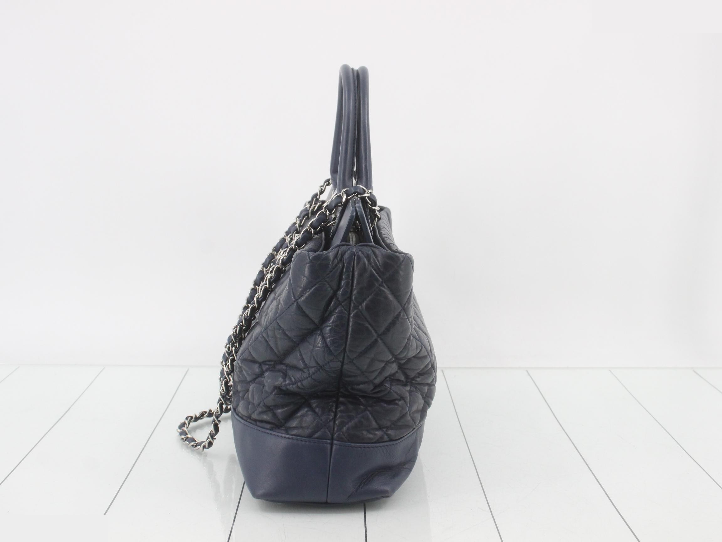 Portobello Tote Bag, 2-way, Navy — view 3