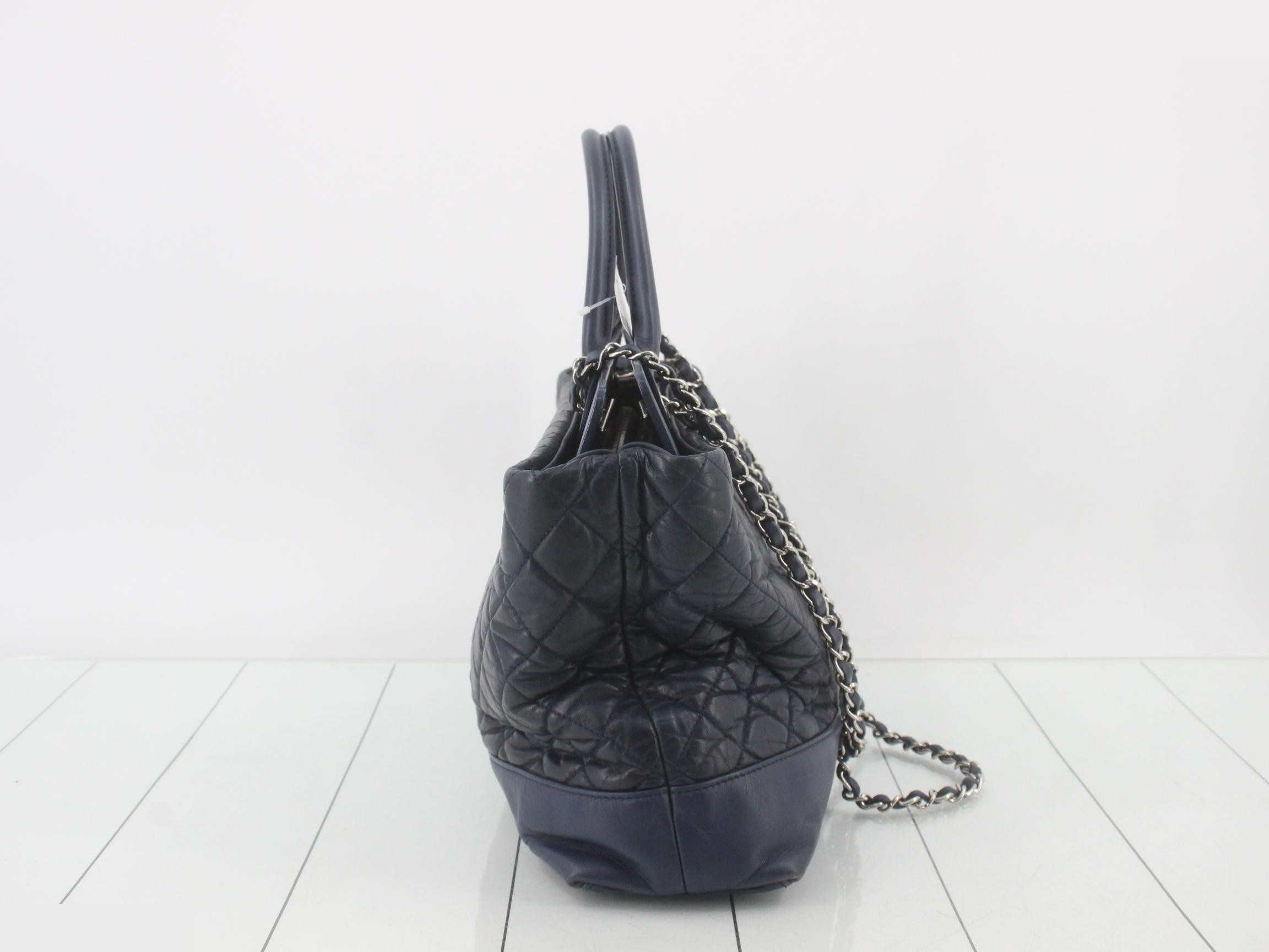 Portobello Tote Bag, 2-way, Navy — view 4