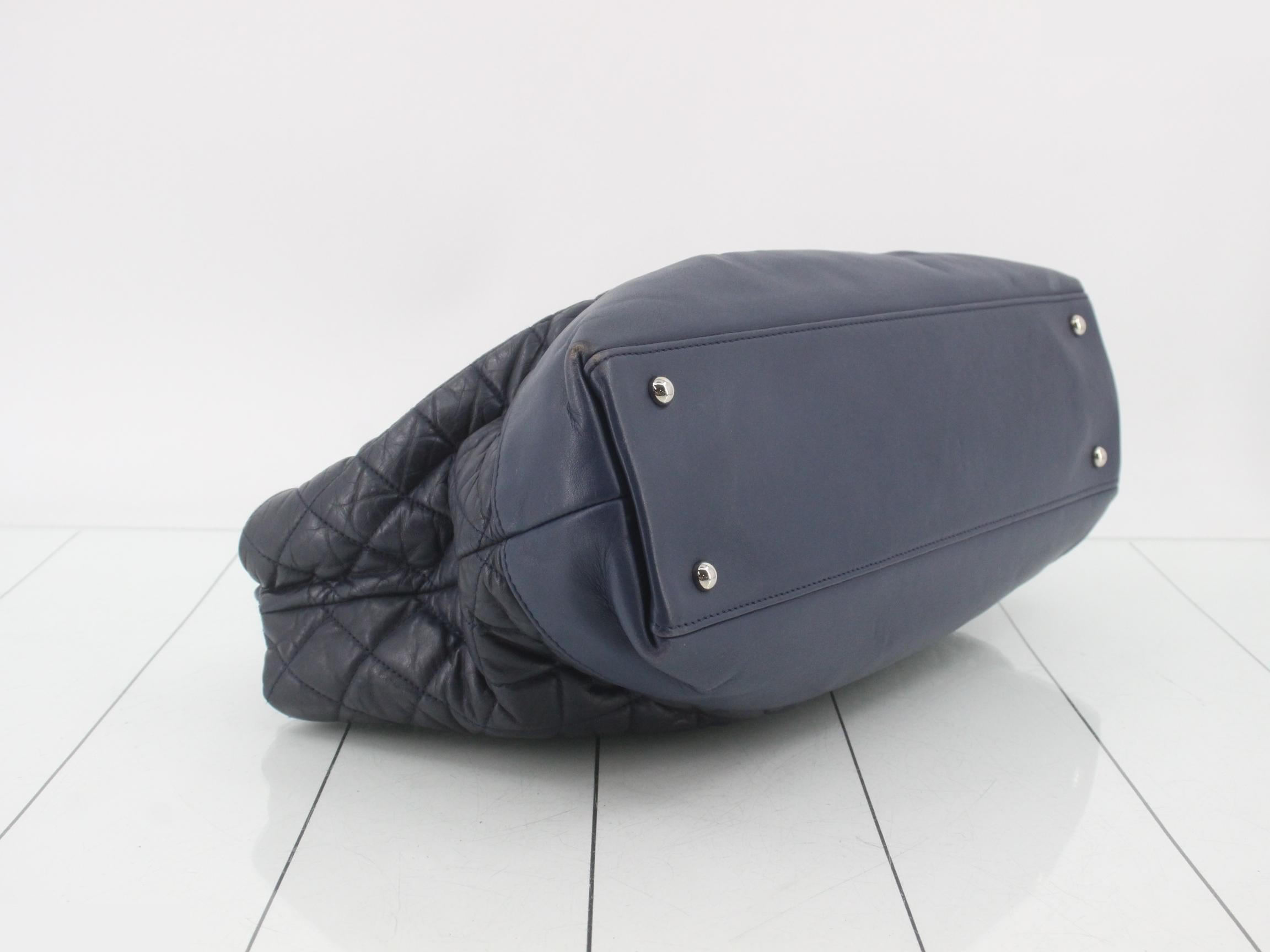 Portobello Tote Bag, 2-way, Navy — view 5