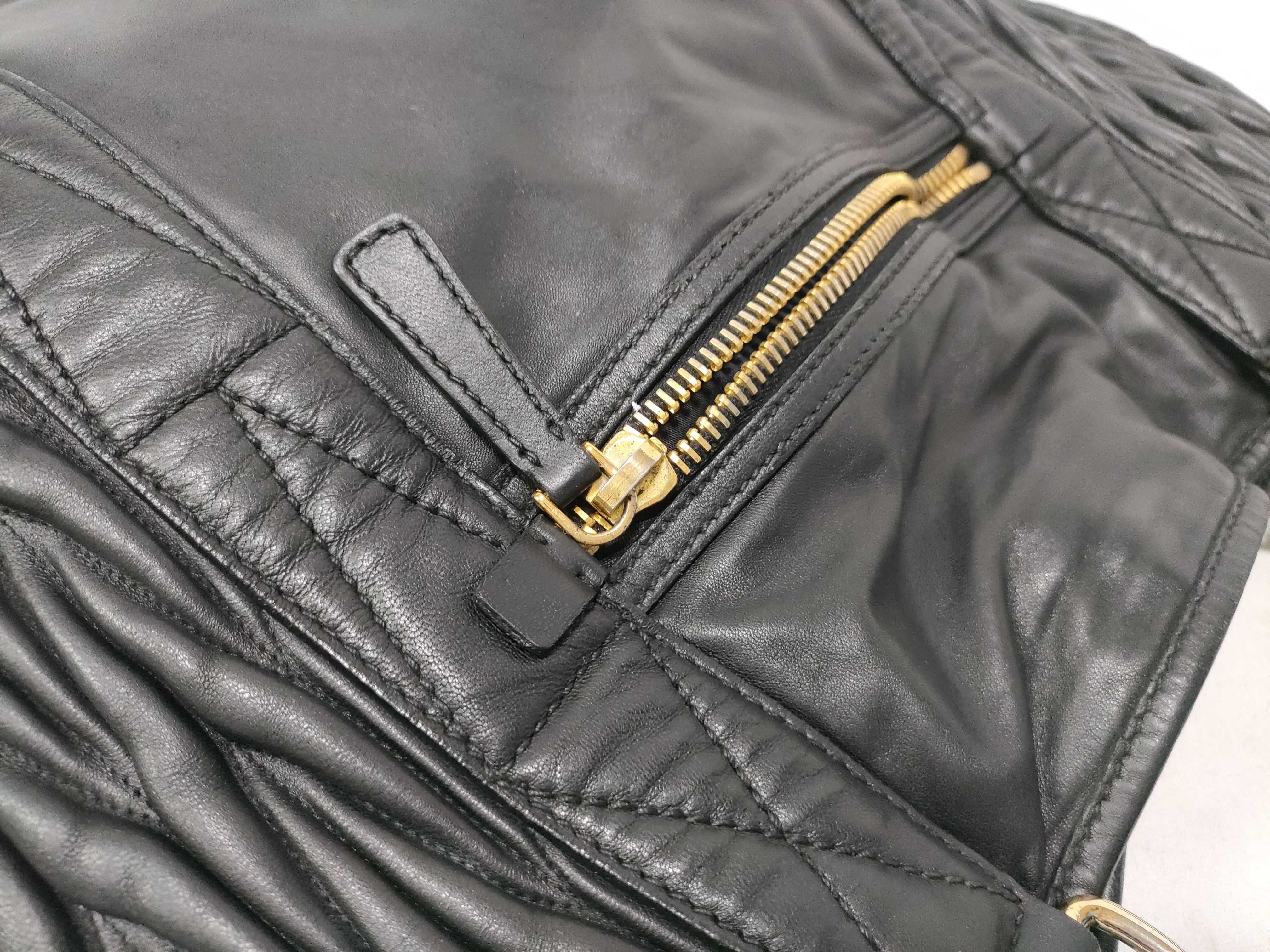 Matelassé Black Tote Bag — view 10
