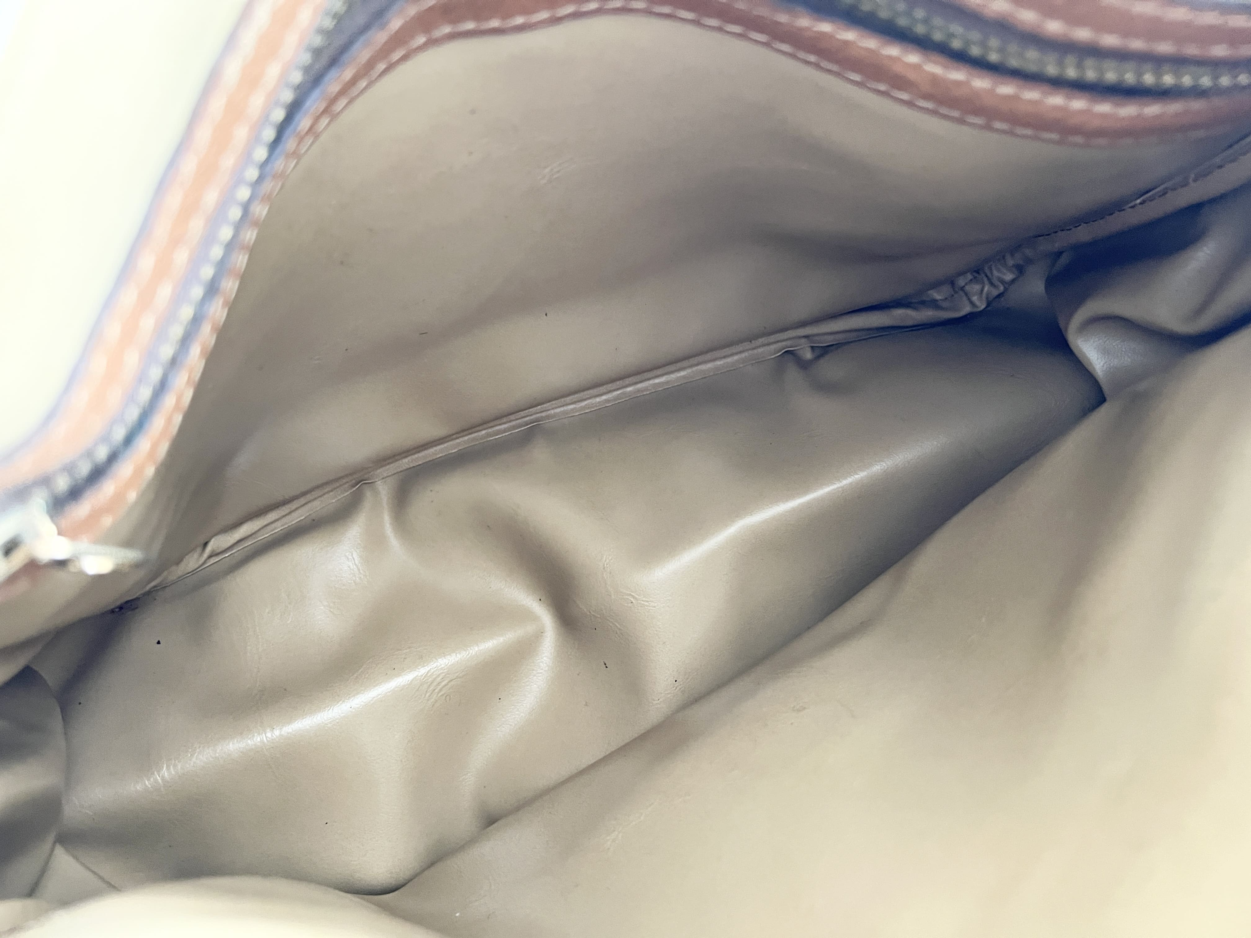 GG Canvas Leather Logo Stripe One Shoulder Bag — view 6
