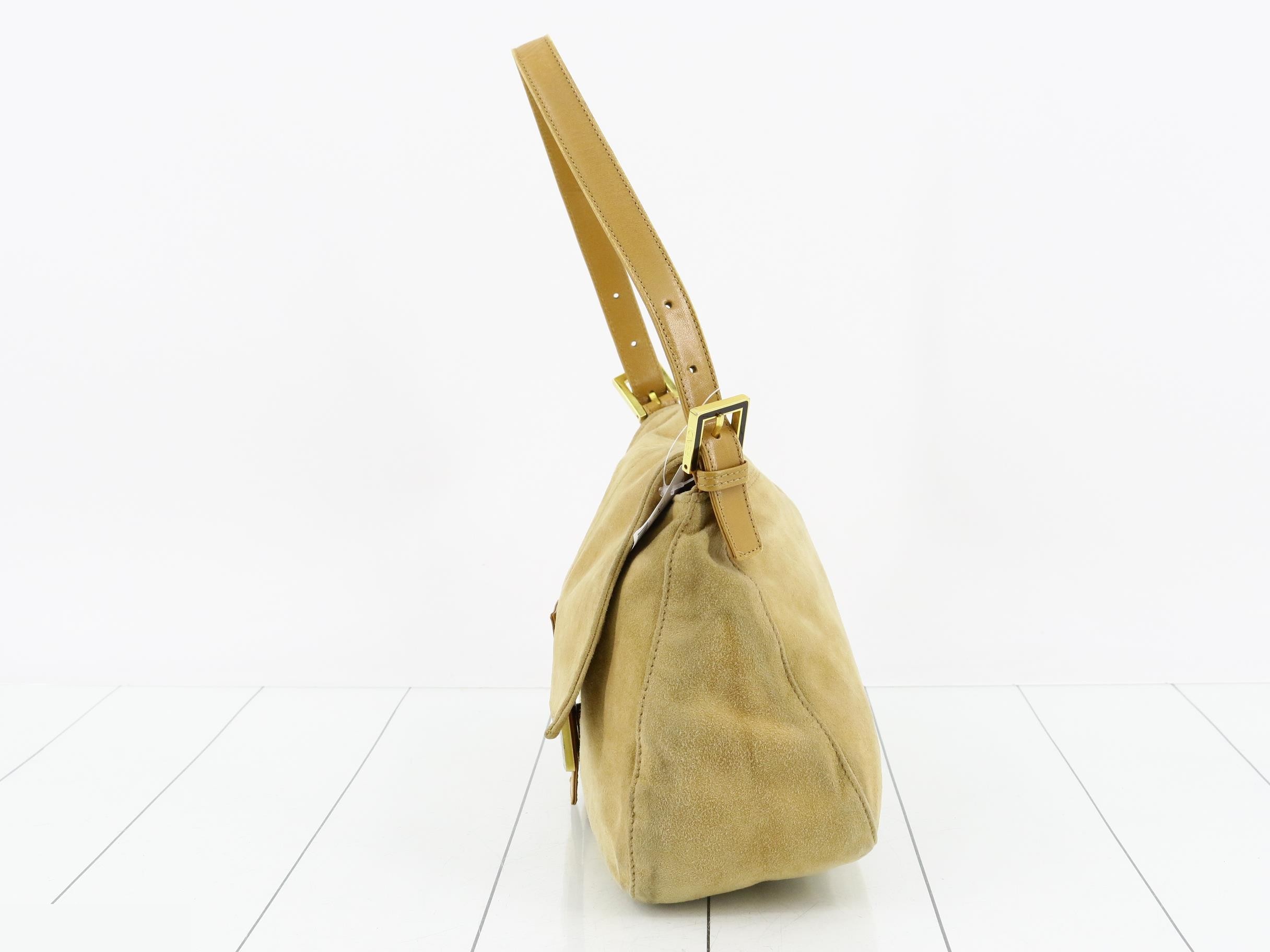 Suede bucket handbag — view 3