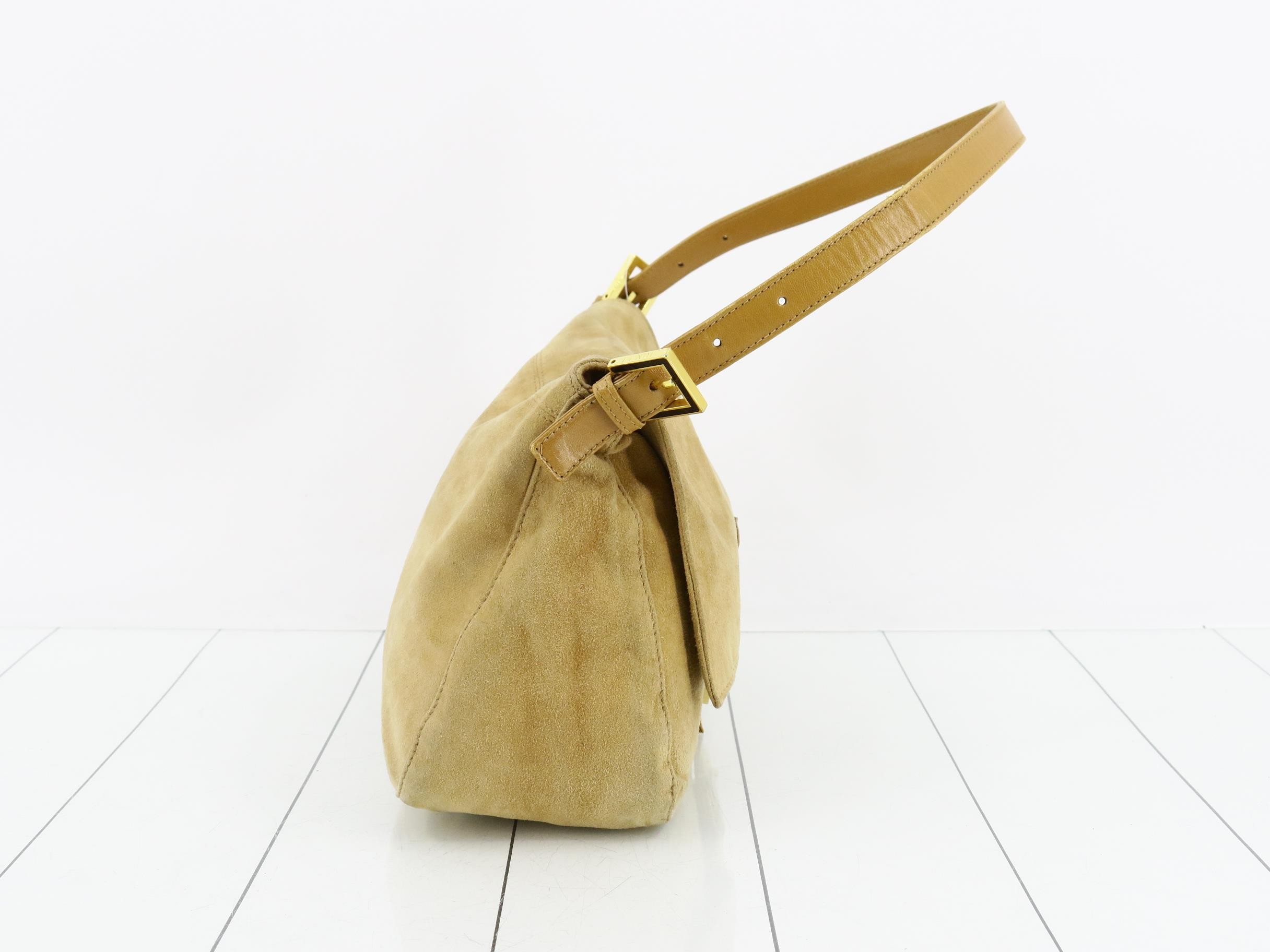 Suede bucket handbag — view 4