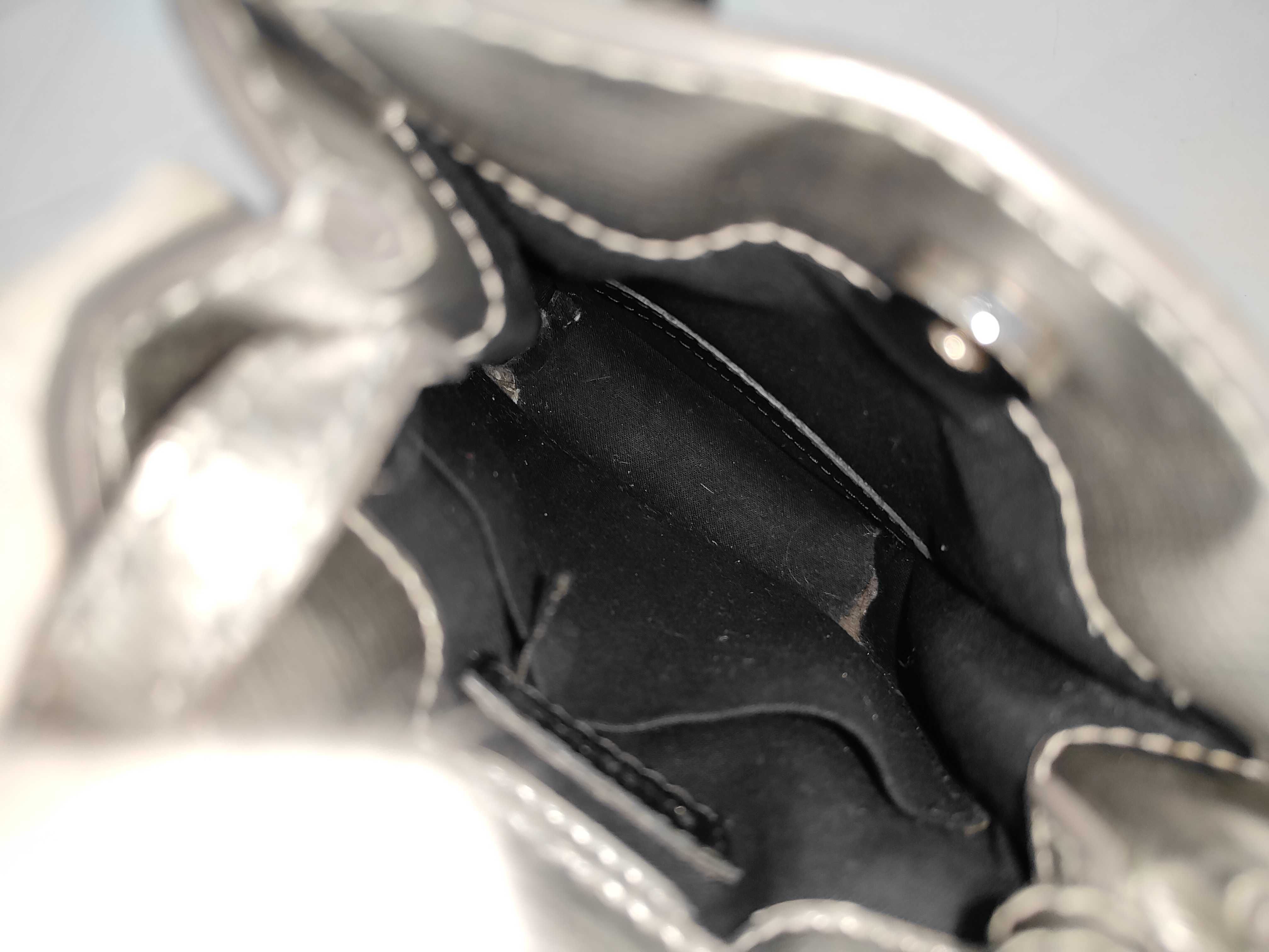 Silver Mini Tote Bag (Handbag) — view 8