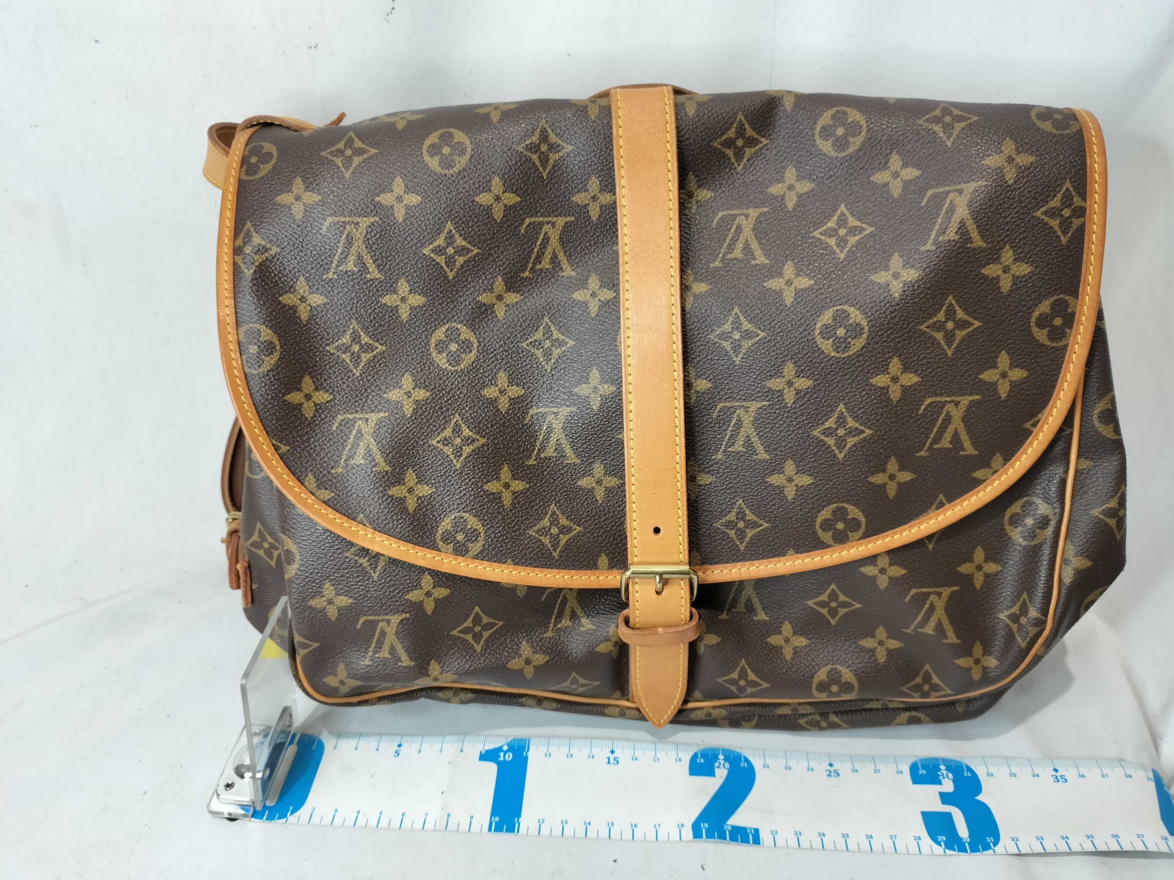 Monogram M42254 Saumur 35 Shoulder Bag — view 2