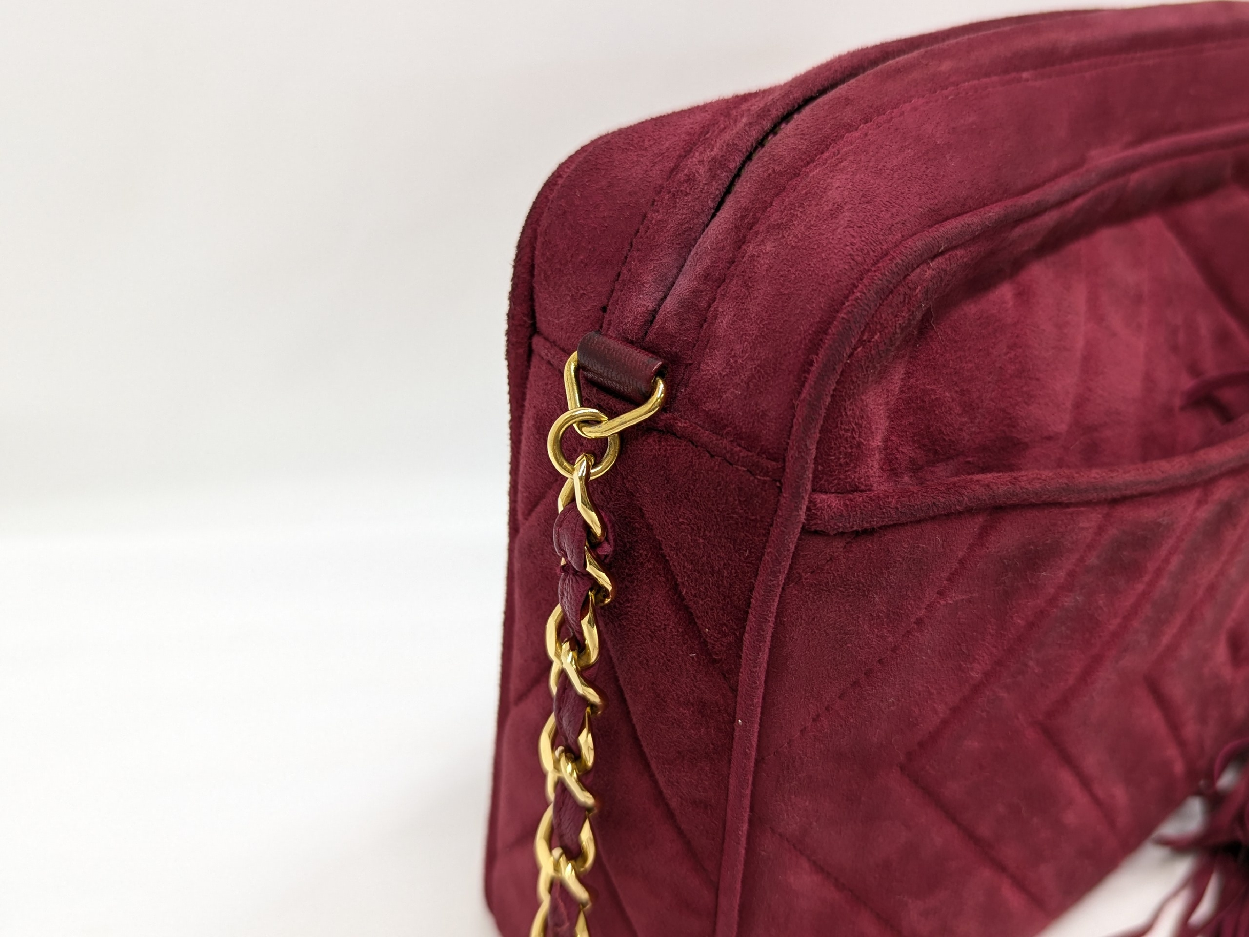 Suede Long Fringe Chain Shoulder Bag (Series 2) — view 8