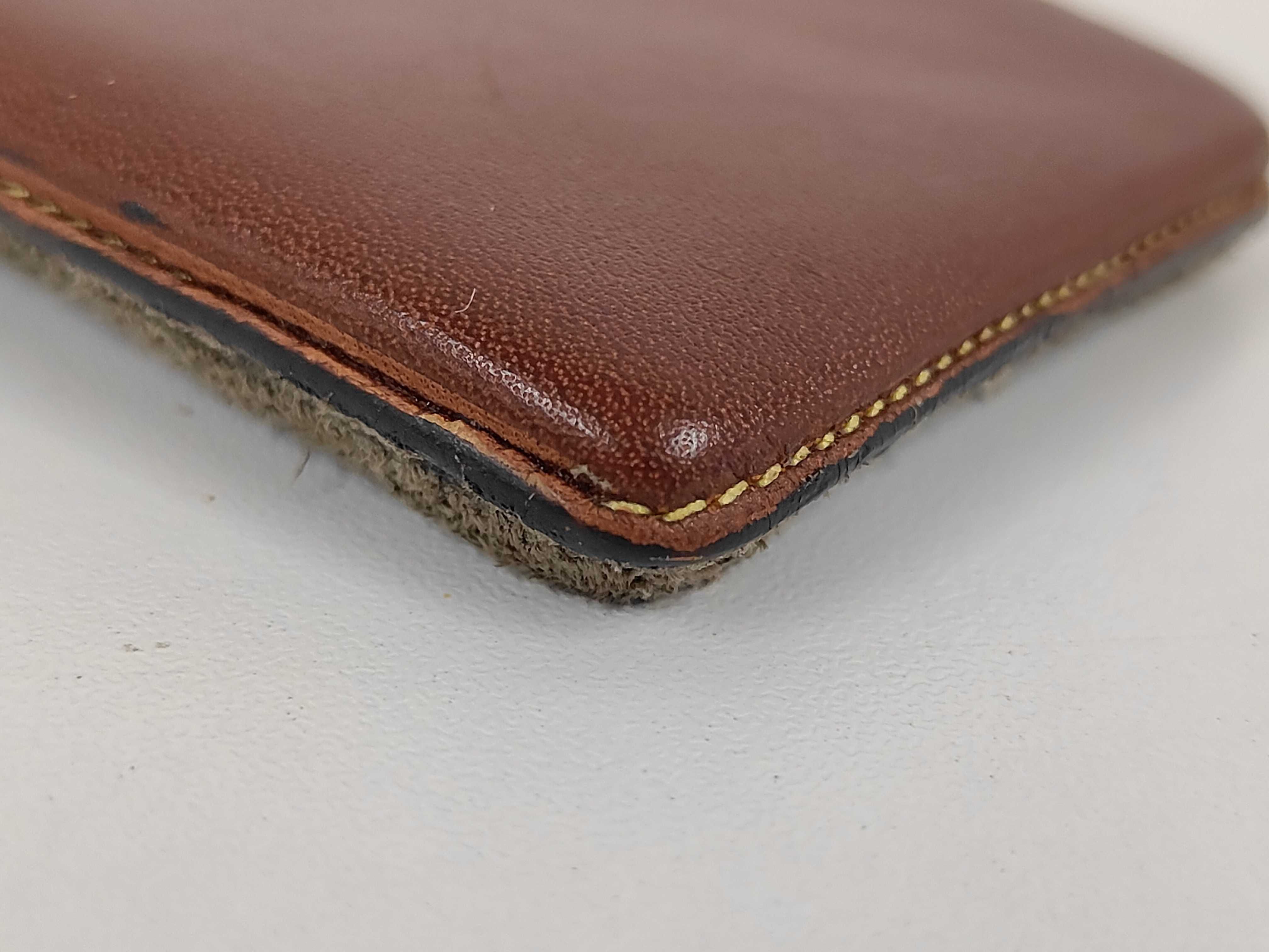 Anagram Suede Keychain Key Case — view 4