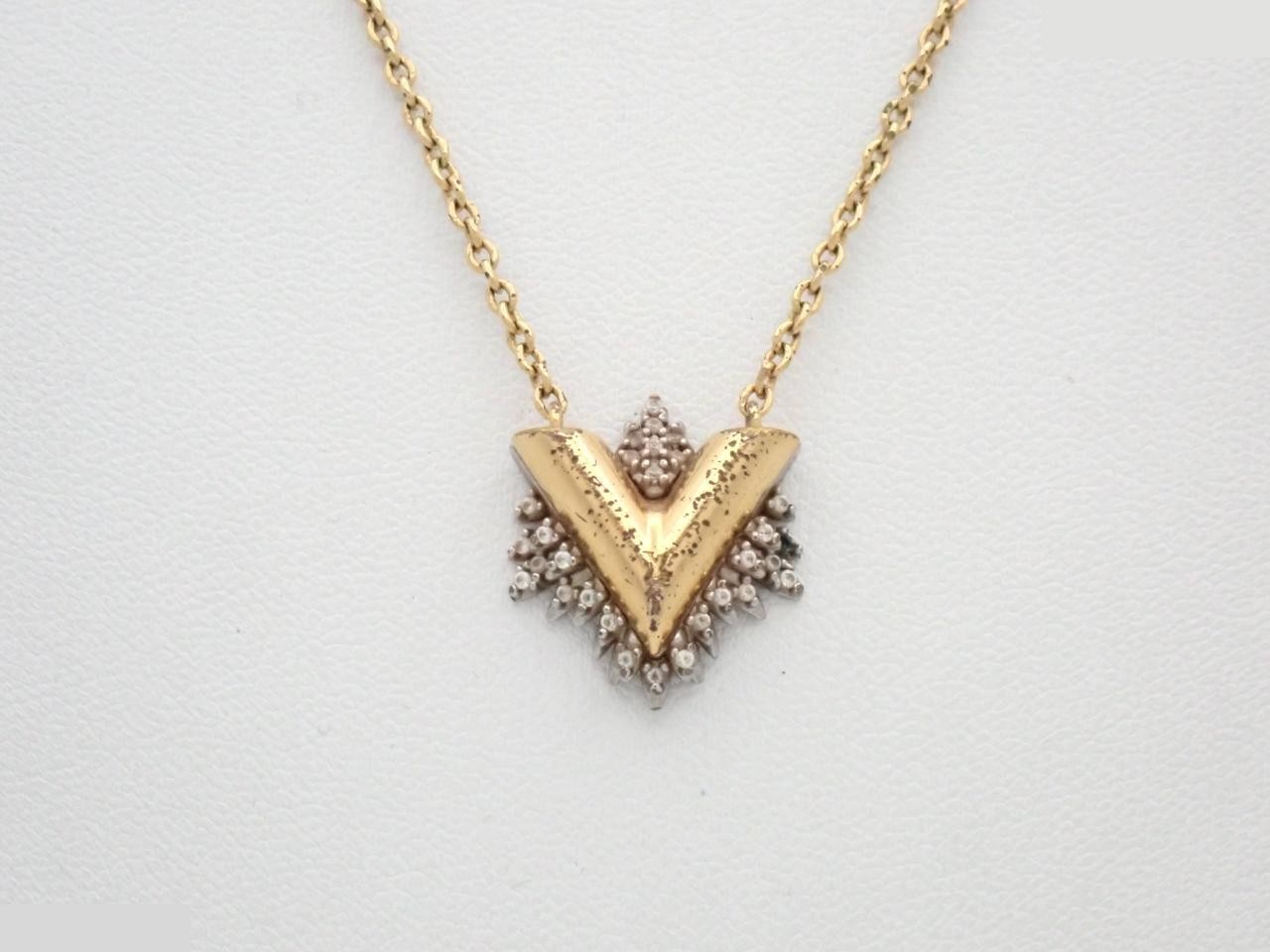 Collier Glory V necklace, chain approximately 49cm