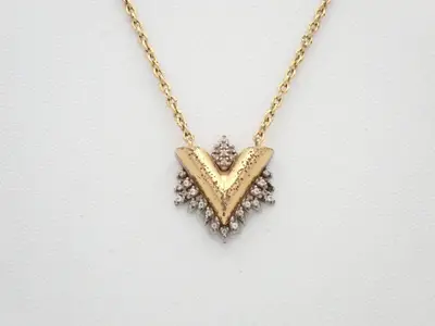 Collier Glory V necklace, chain approximately 49cm