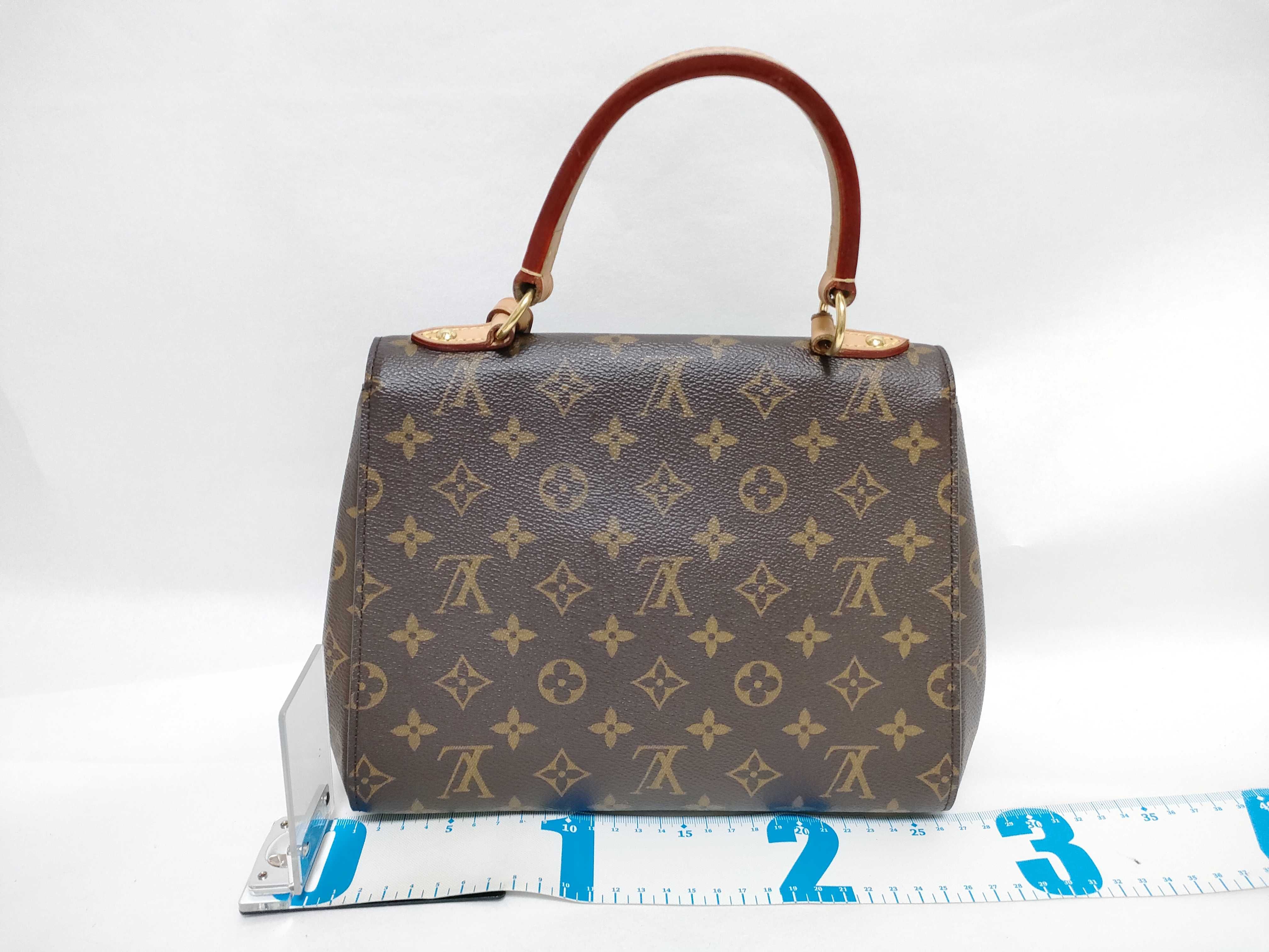 Monogram Cluny BB 2-Way Bag, Monogram Canvas, Brown, M42738, Shoulder Bag — view 2