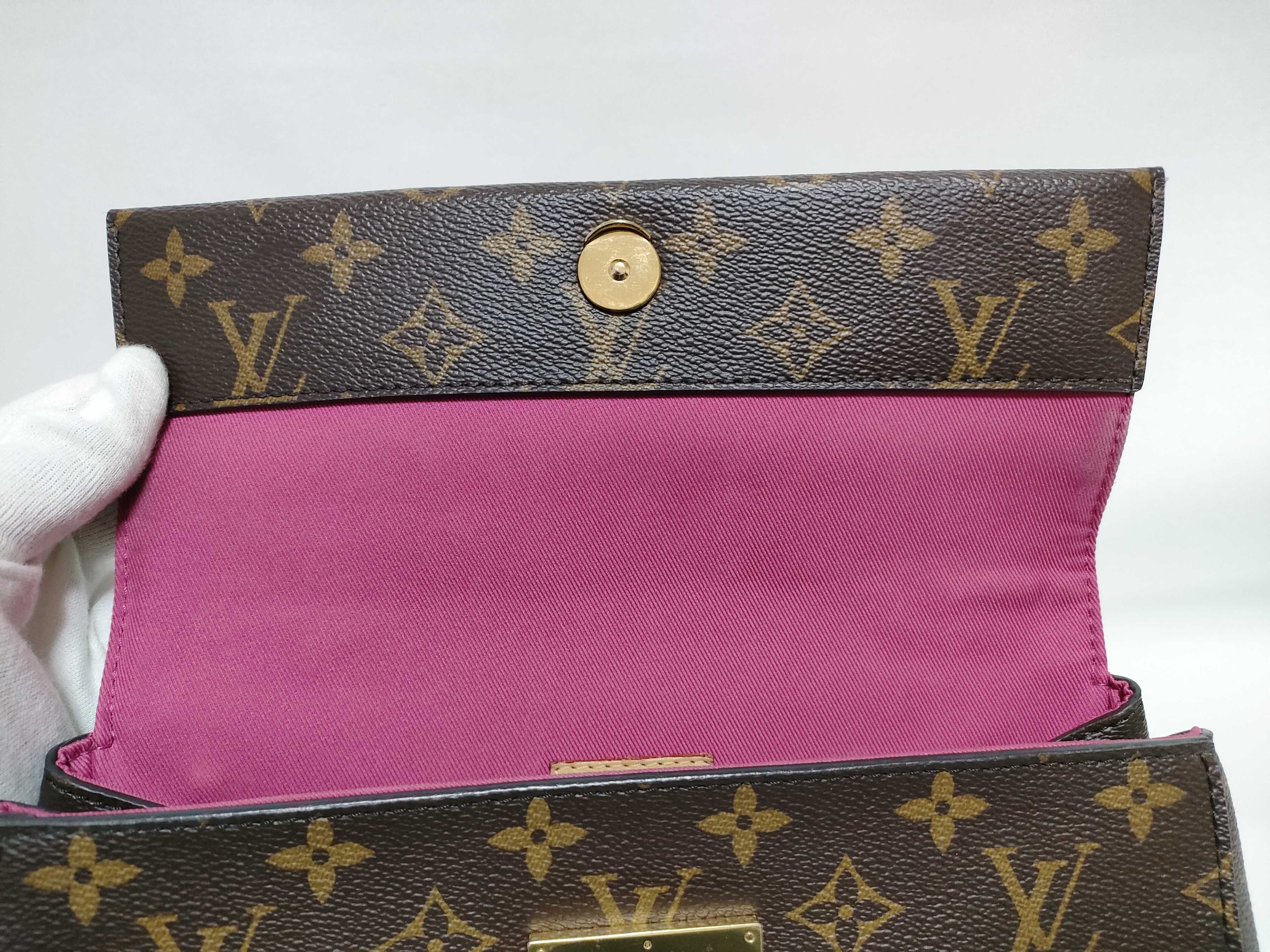 Monogram Cluny BB 2-Way Bag, Monogram Canvas, Brown, M42738, Shoulder Bag — view 9