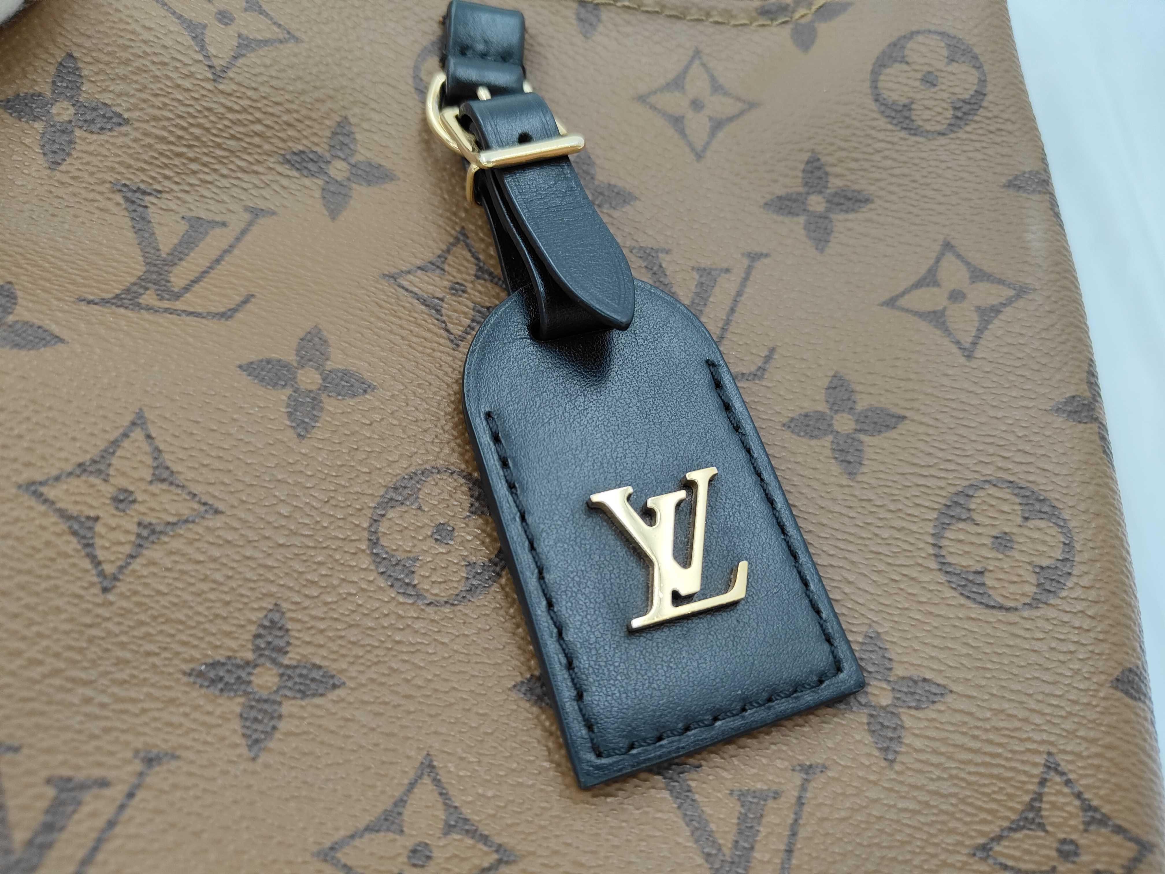 Monogram Reverse Atlantis BB M46816 Brown Handbag — view 11