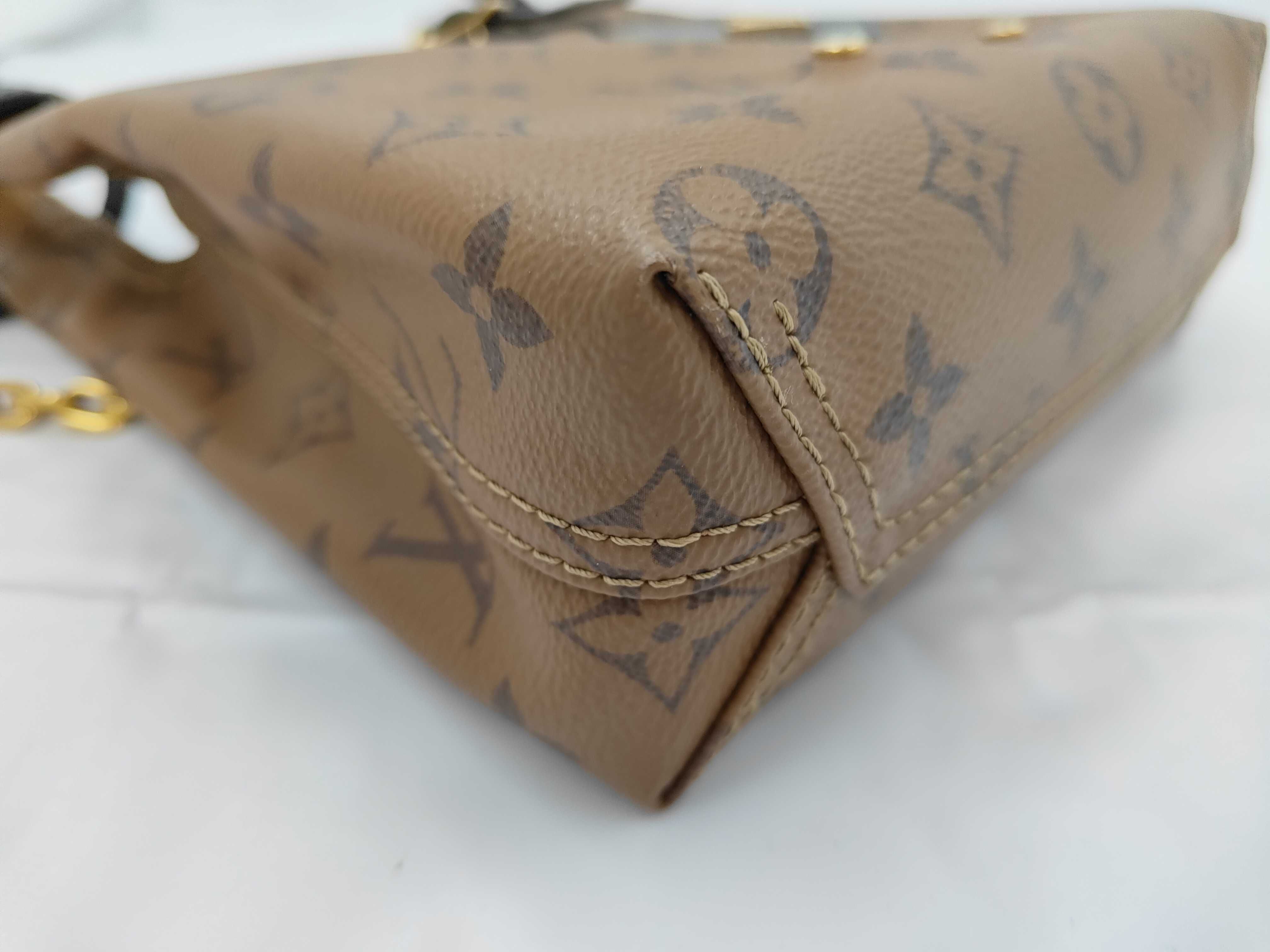 Monogram Reverse Atlantis BB M46816 Brown Handbag — view 6