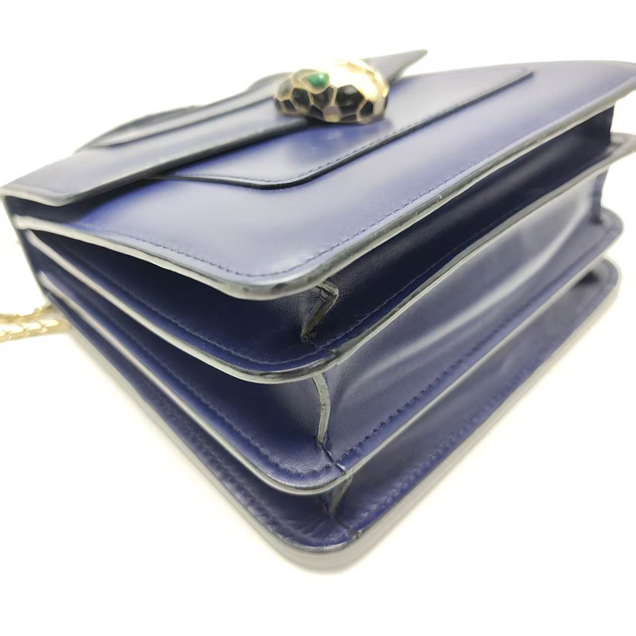 【*Shipped from: China*】BVLGARI Bulgari Serpenti Forever Leather Shoulder Bag — view 6